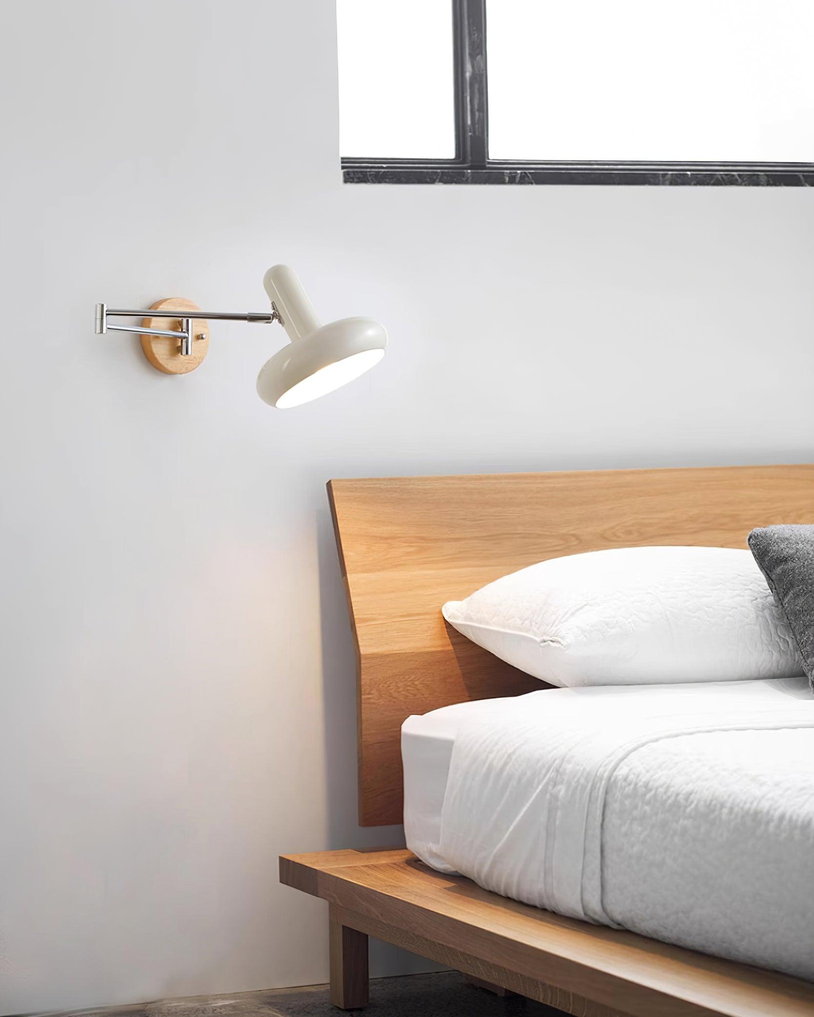 Applique Murale Pivot Bras Arrondi Ombre Tirer Chaîne Moderne Rétro