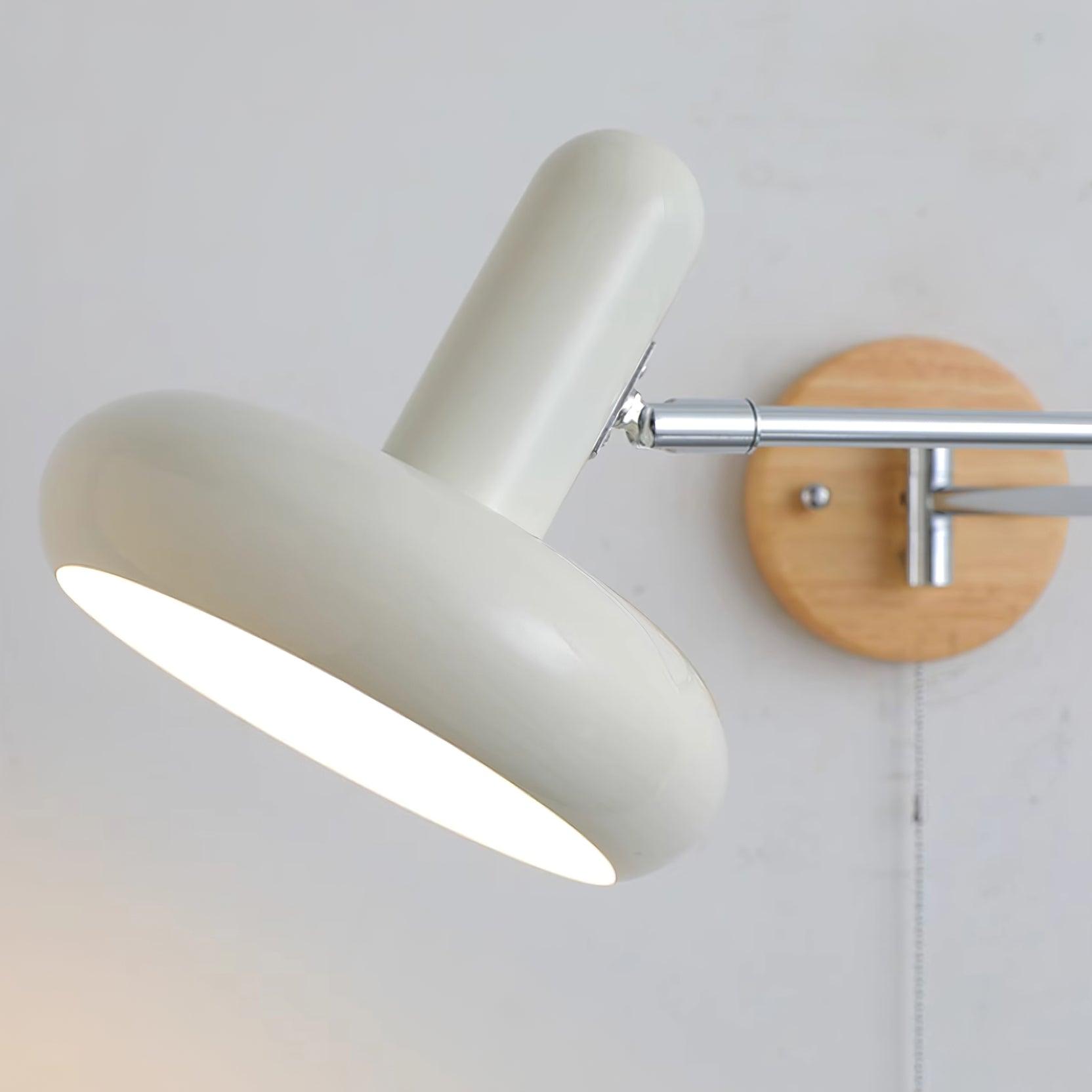 Applique Murale Pivot Bras Arrondi Ombre Tirer Chaîne Moderne Rétro