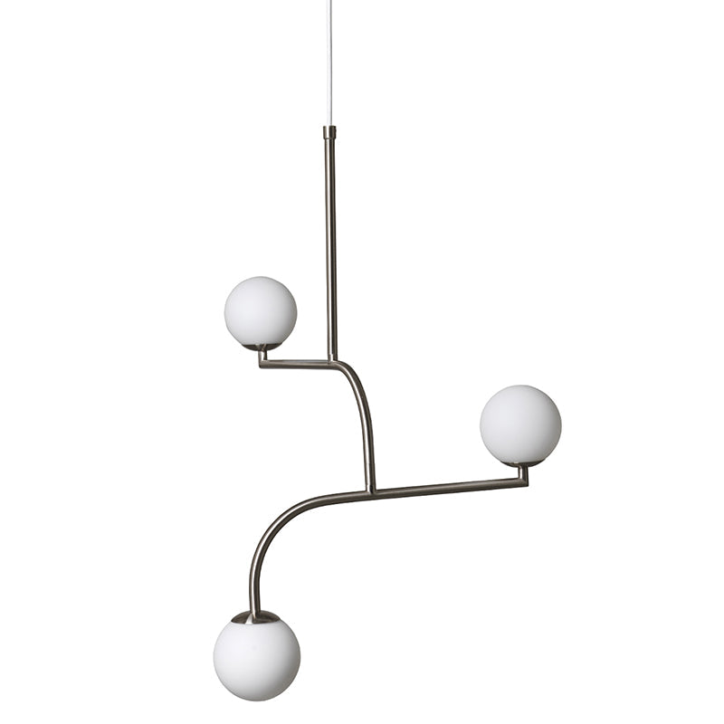 Zelireth Lustre Laiton Verre Minimaliste Moderne