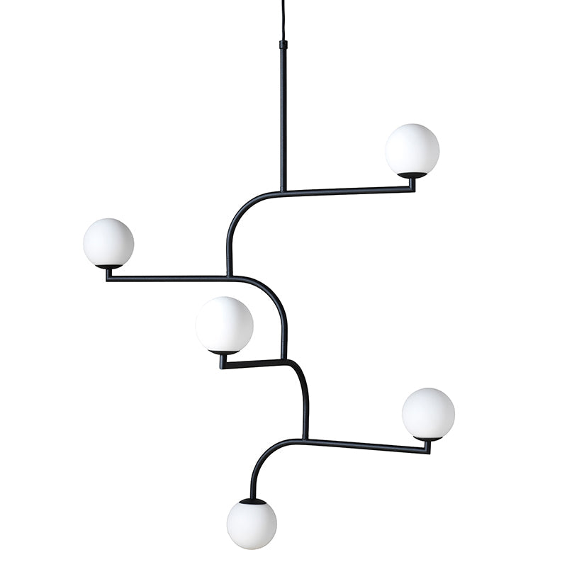 Zelireth Lustre Laiton Verre Minimaliste Moderne