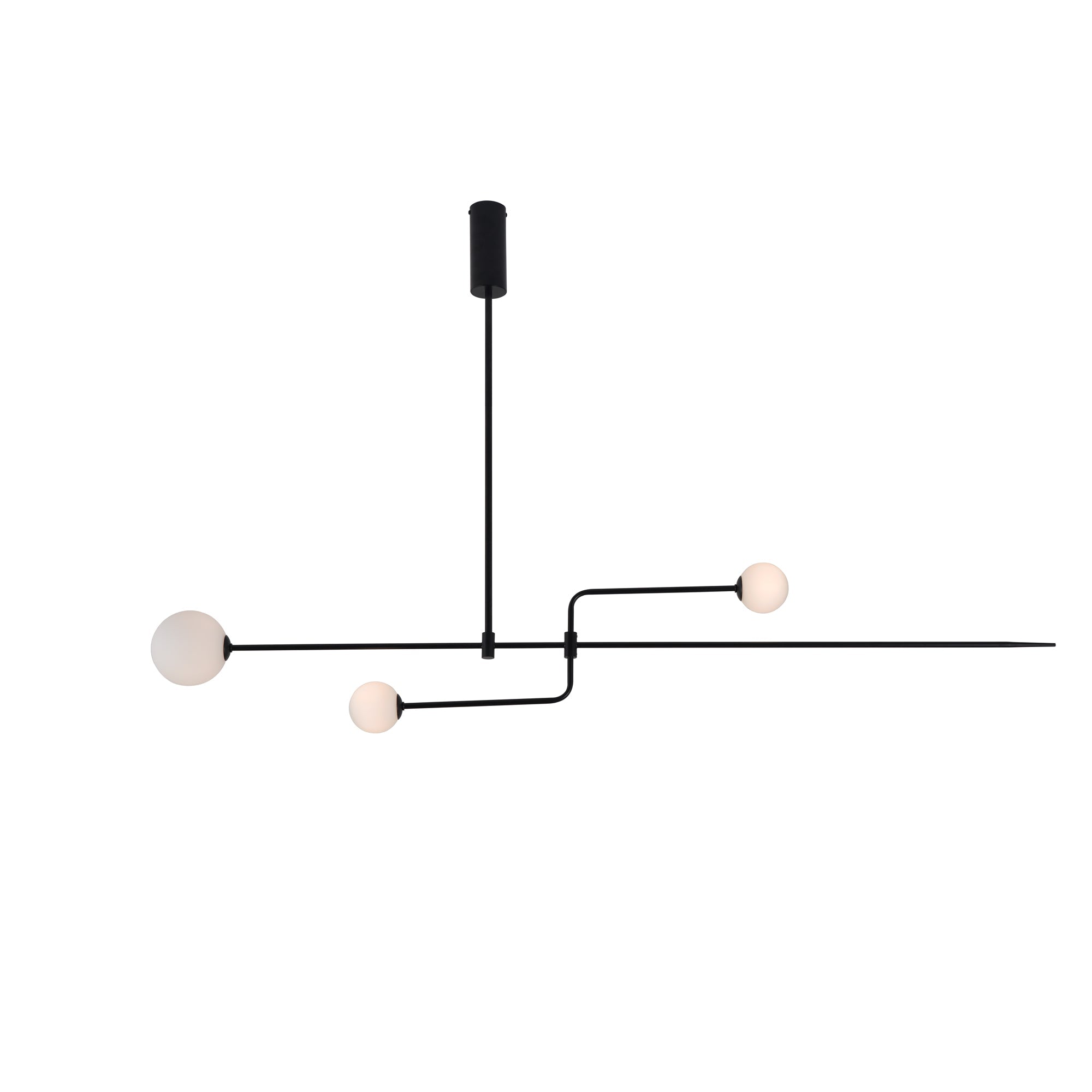 Lustra Lustre Mobile Noir Minimaliste
