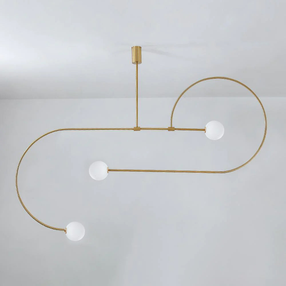 Lustra Lustre Mobile Noir Minimaliste