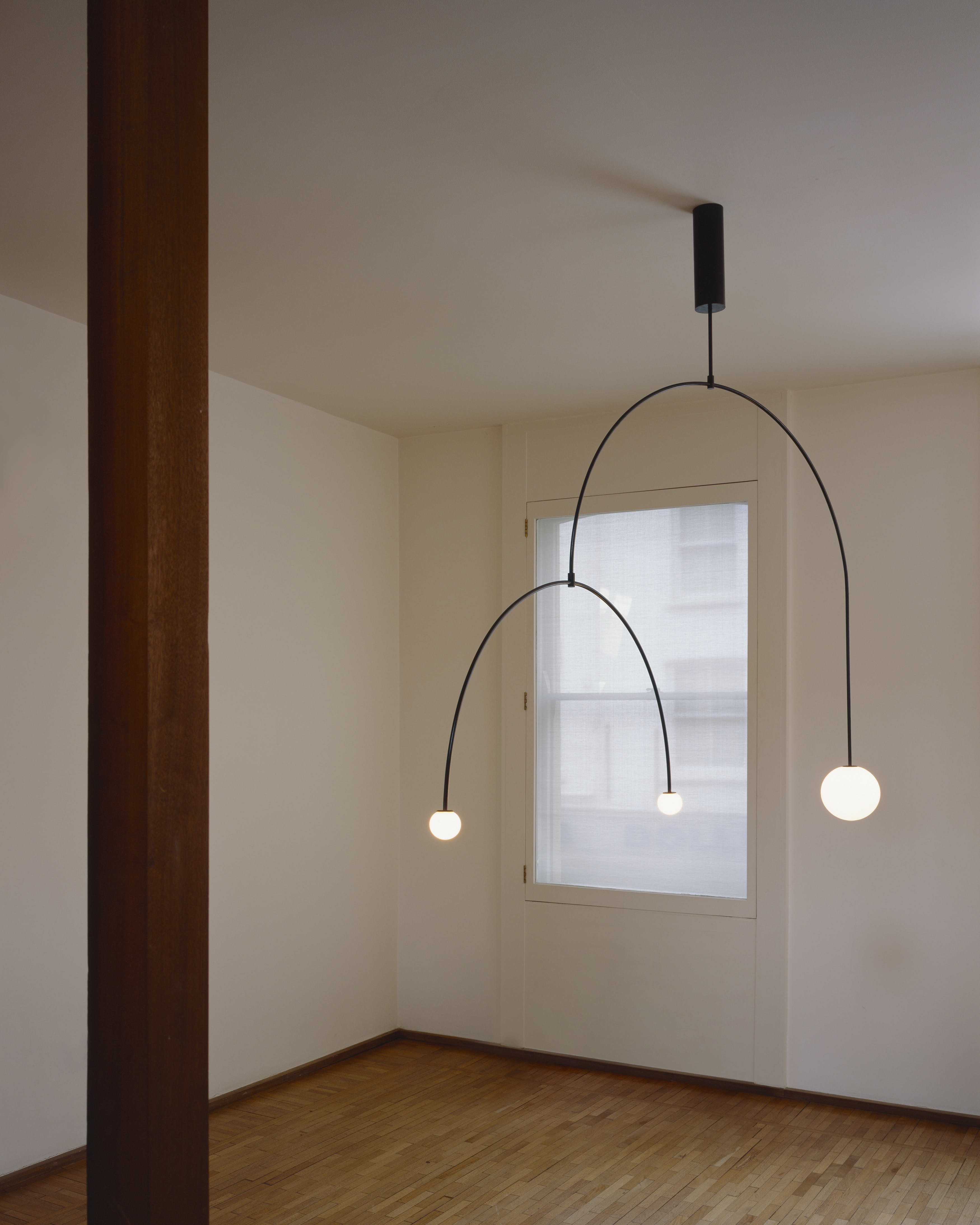 Lustra Lustre Mobile Noir Minimaliste