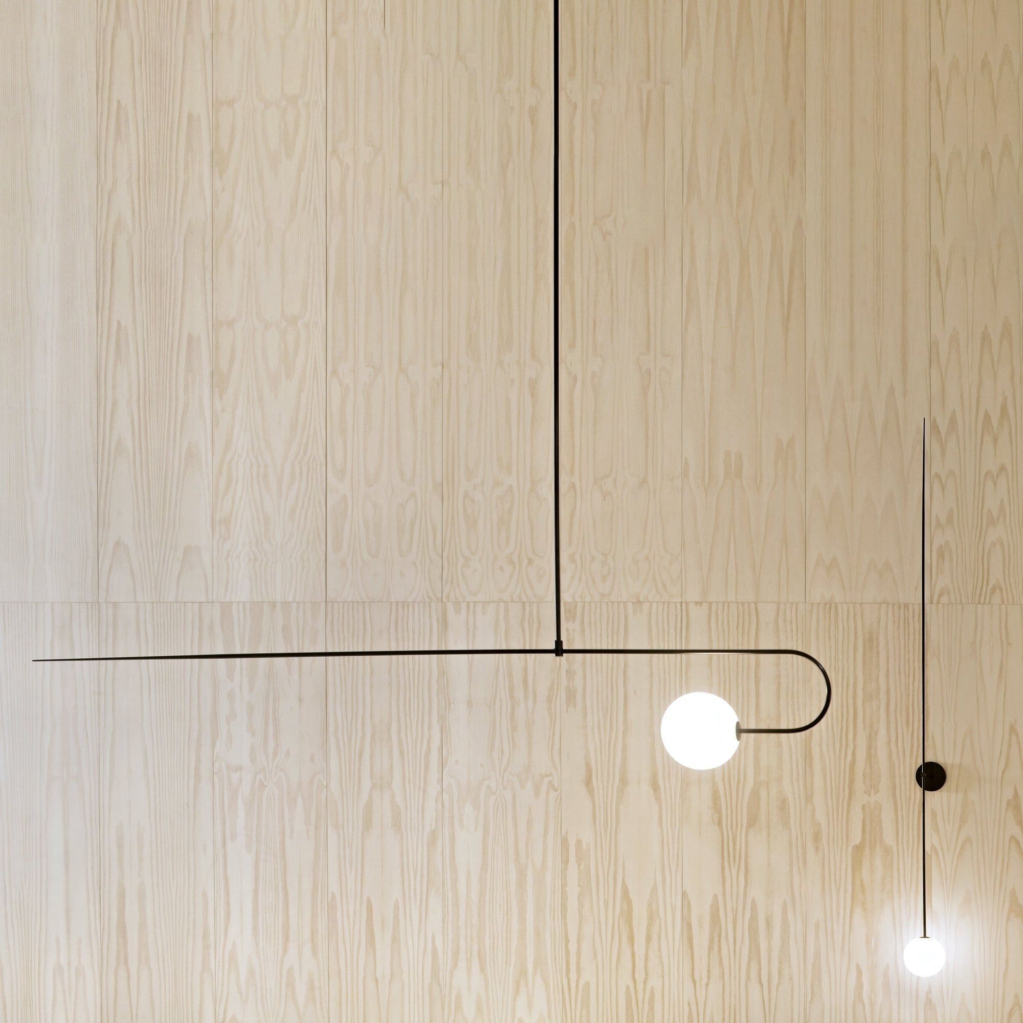 Lustra Lustre Mobile Noir Minimaliste