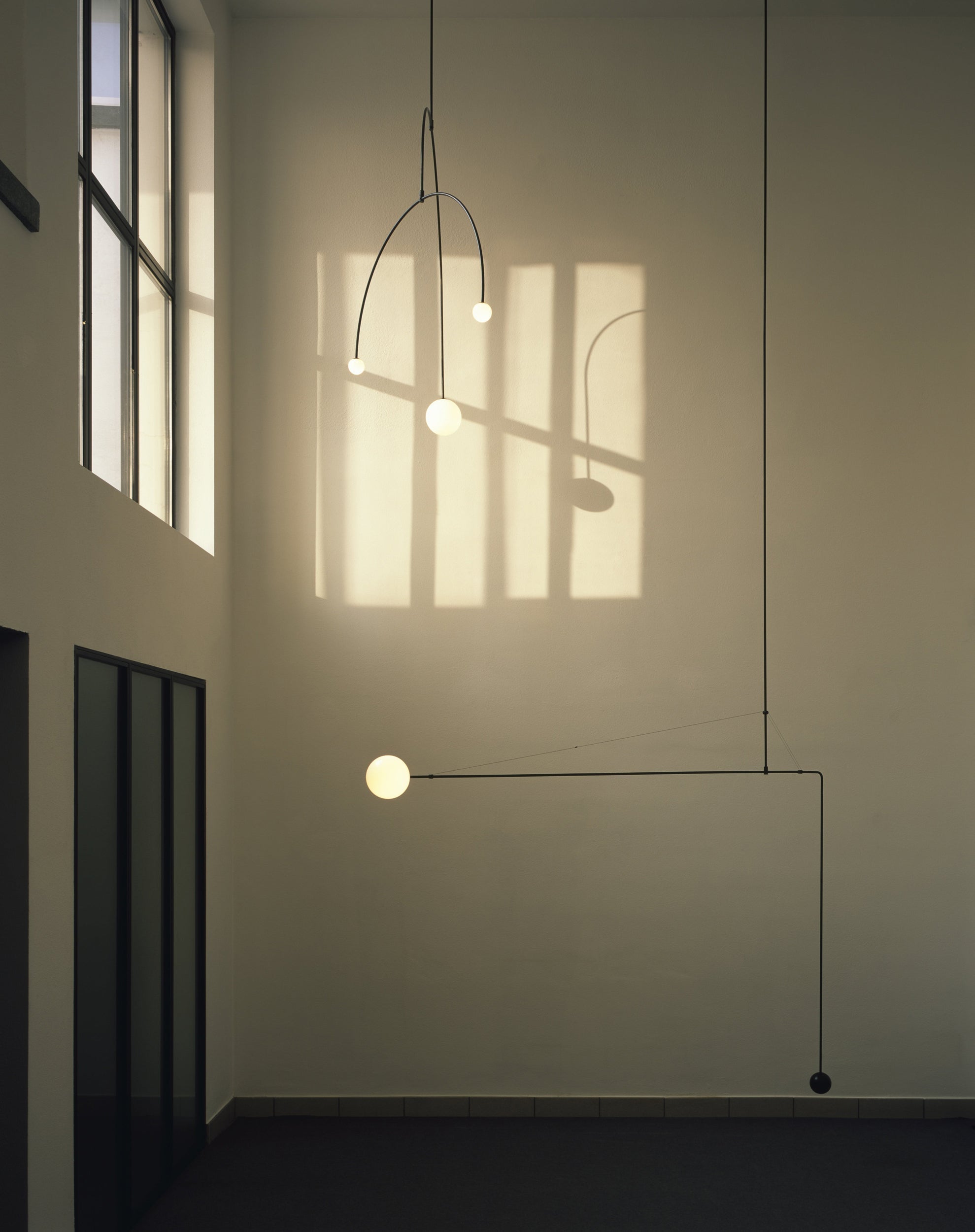 Lustra Lustre Mobile Noir Minimaliste