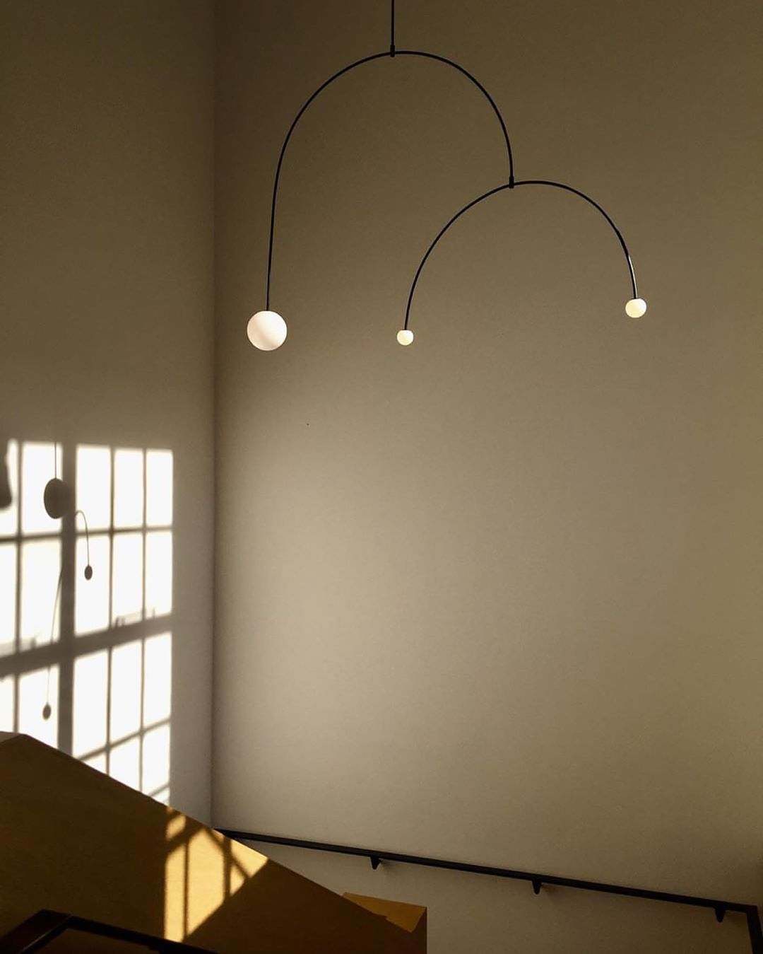 Lustra Lustre Mobile Noir Minimaliste
