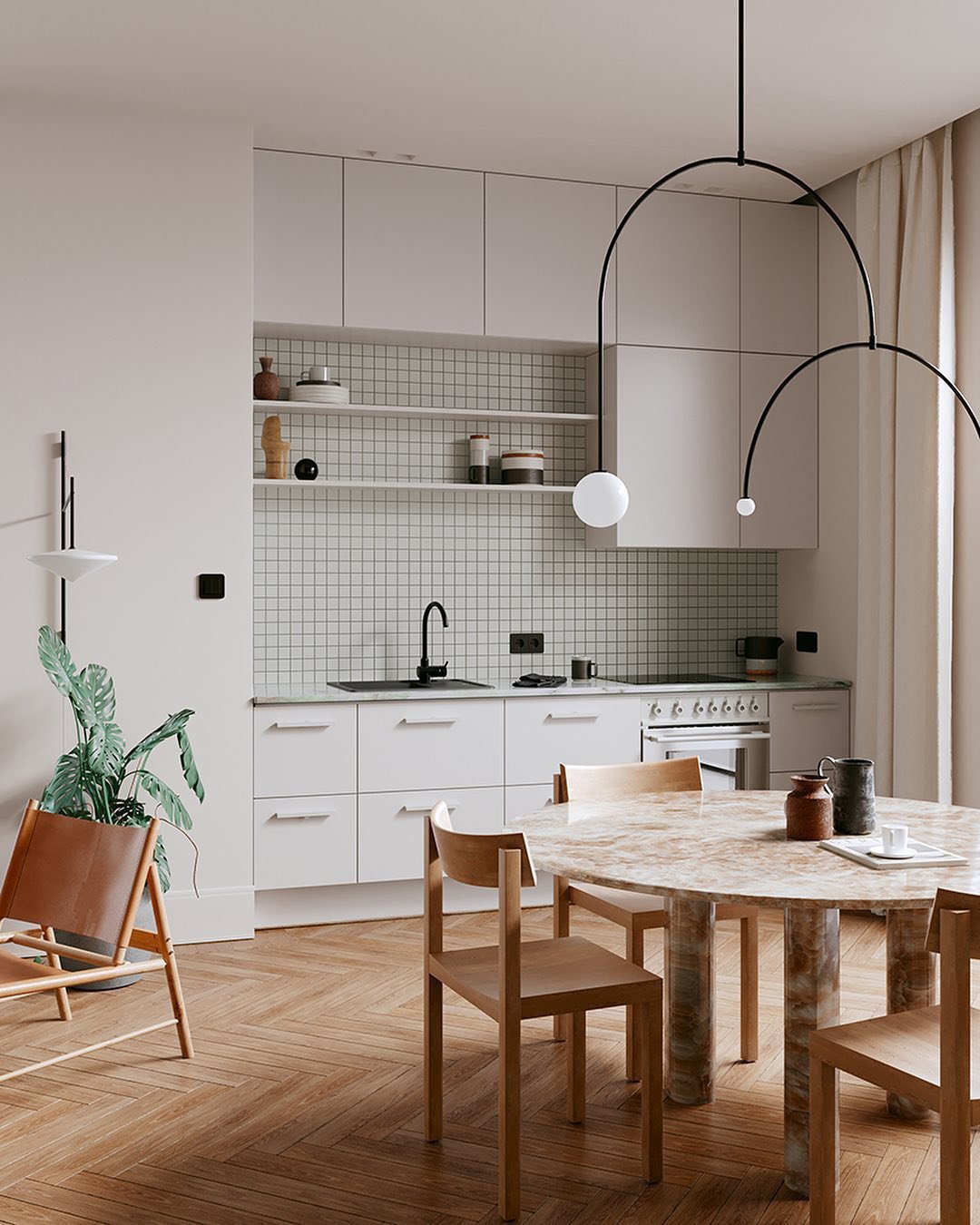 Lustra Lustre Mobile Noir Minimaliste