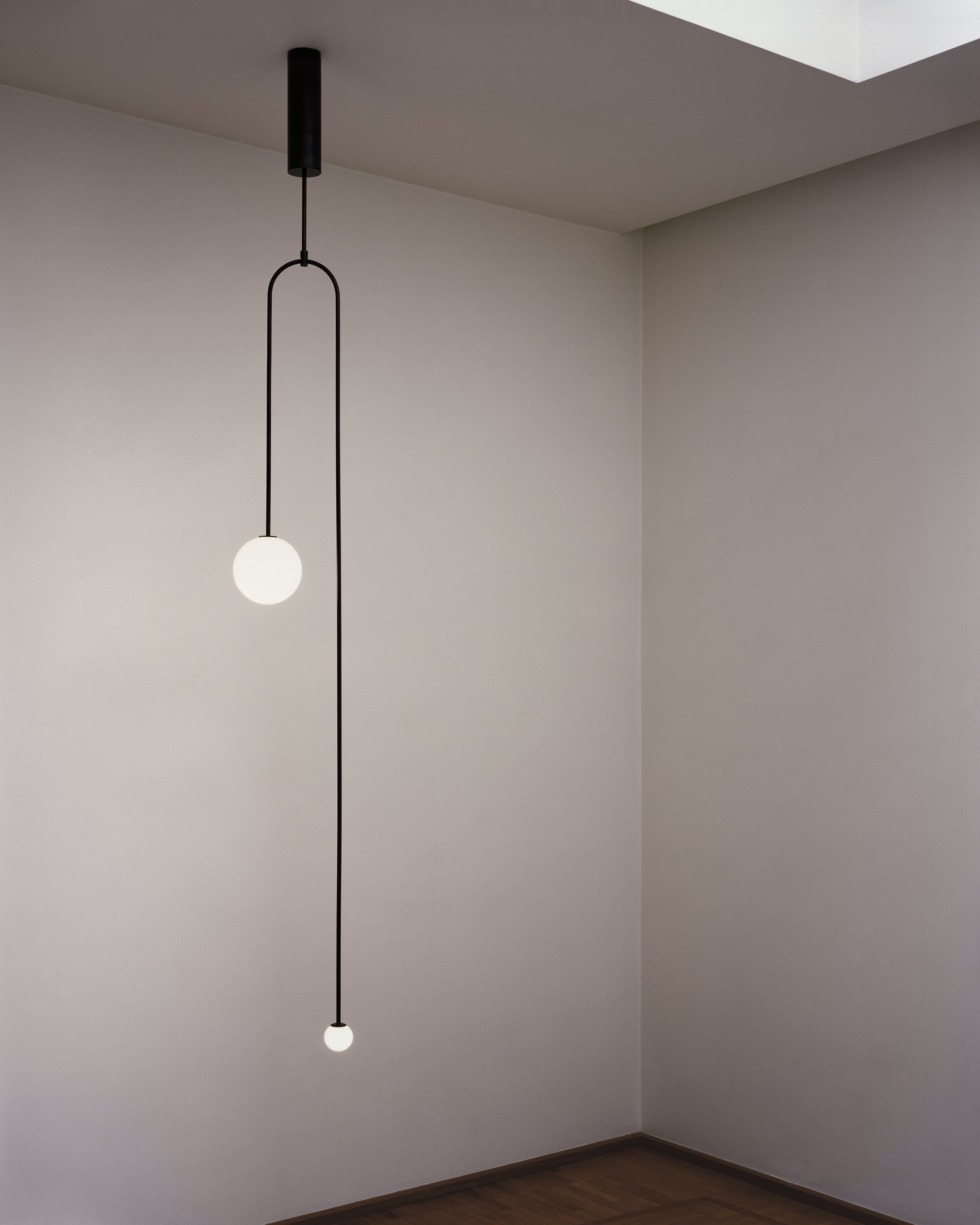 Lustra Lustre Mobile Noir Minimaliste