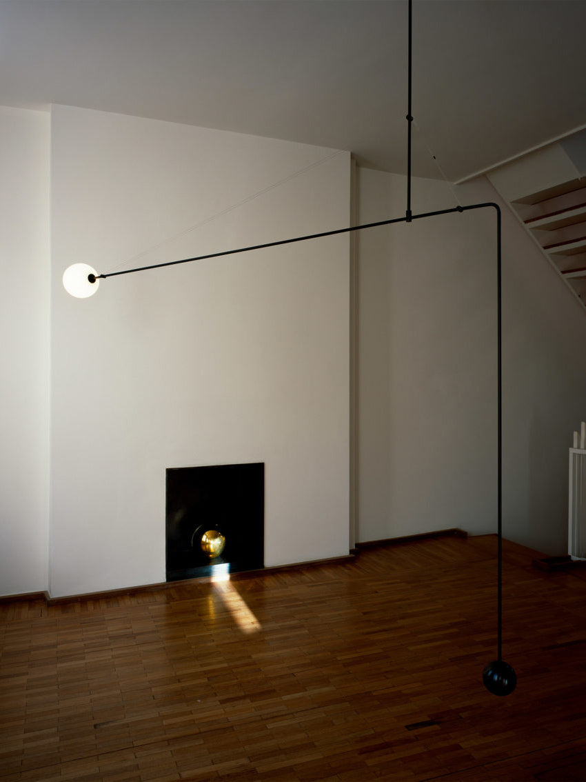 Lustra Lustre Mobile Noir Minimaliste
