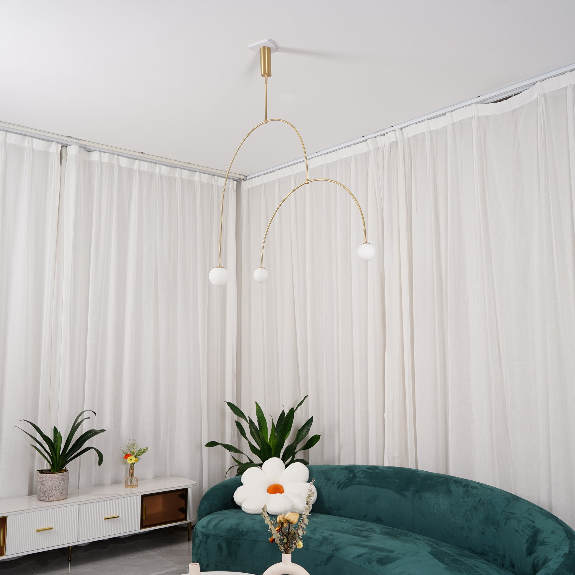 Lustra Lustre Mobile Noir Minimaliste