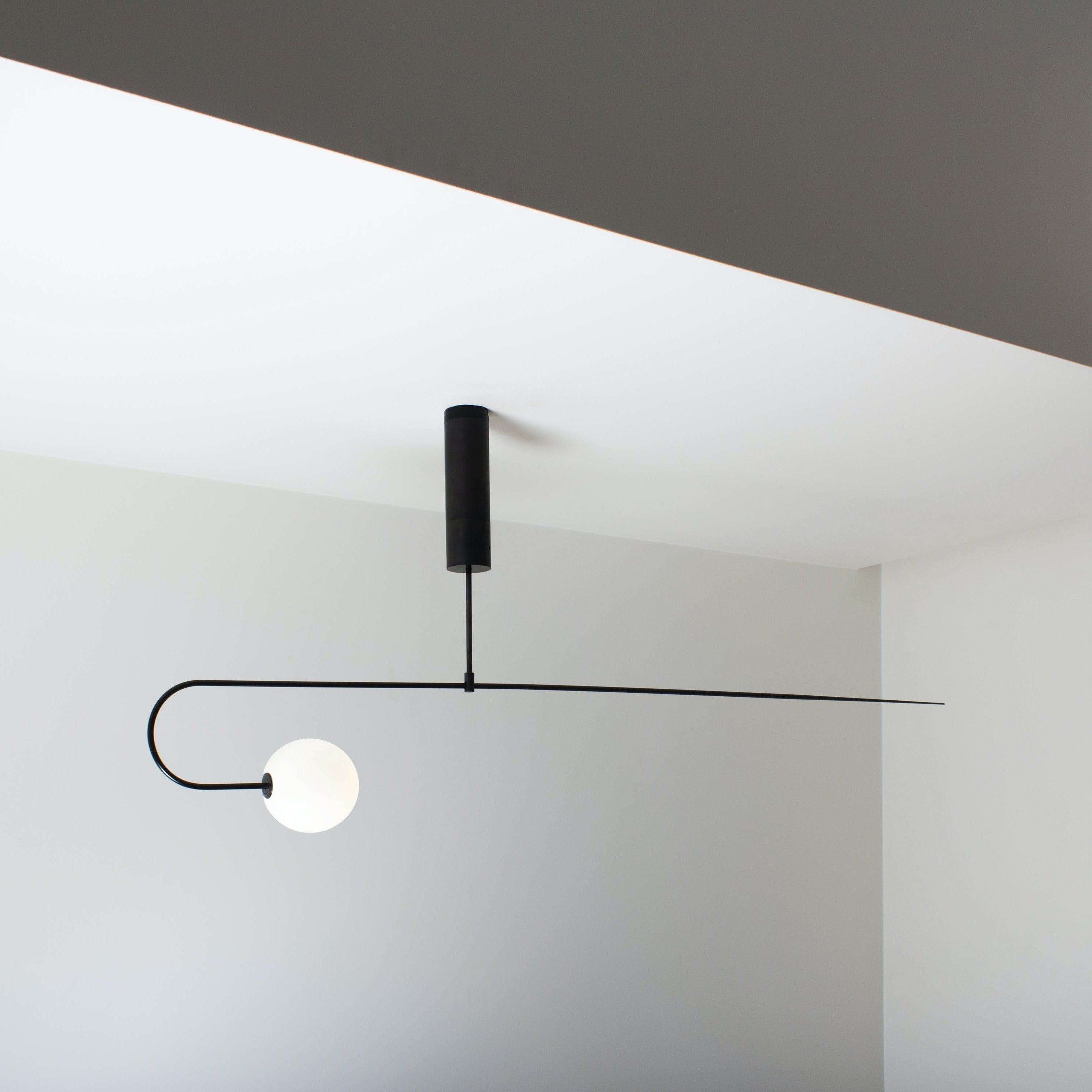 Lustra Lustre Mobile Noir Minimaliste