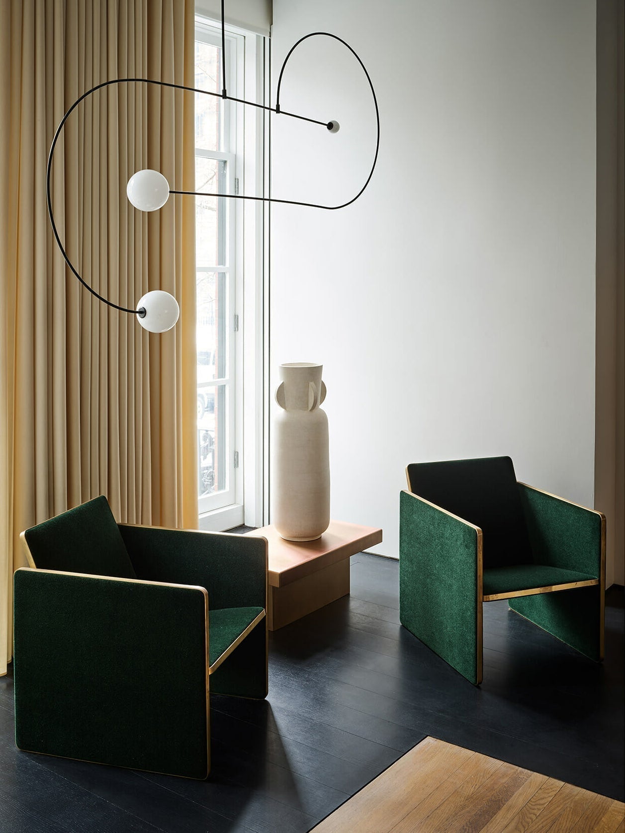 Lustra Lustre Mobile Noir Minimaliste