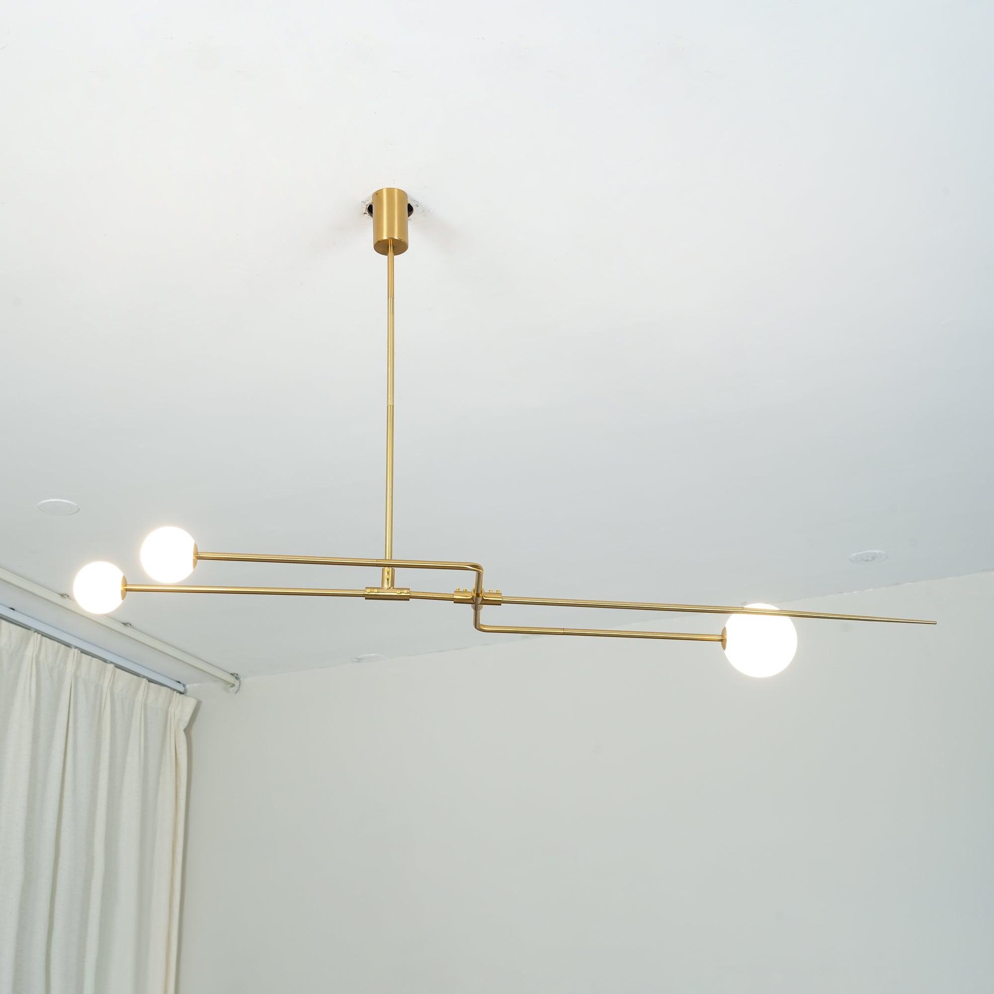 Lustra Lustre Mobile Noir Minimaliste
