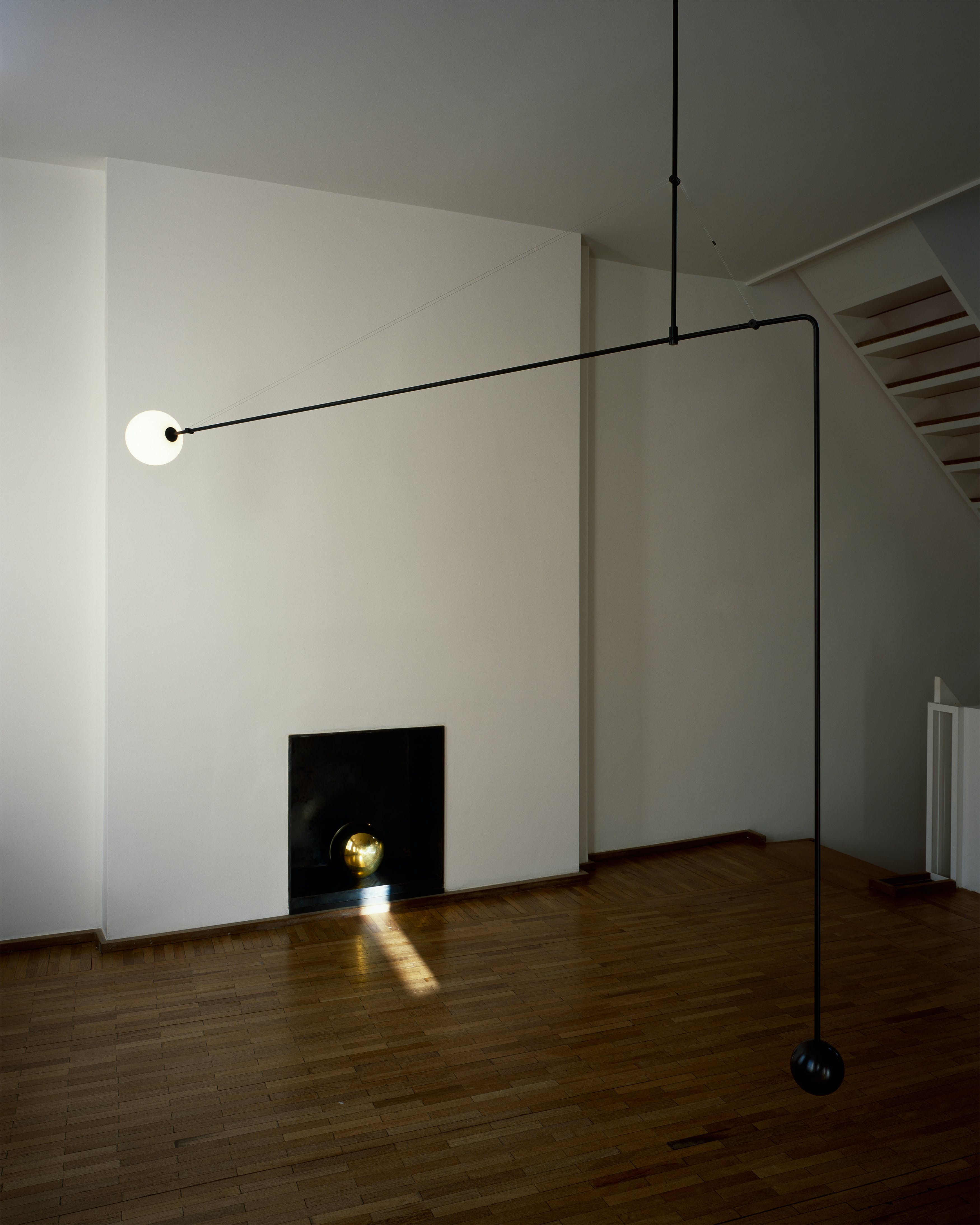 Lustra Lustre Mobile Noir Minimaliste