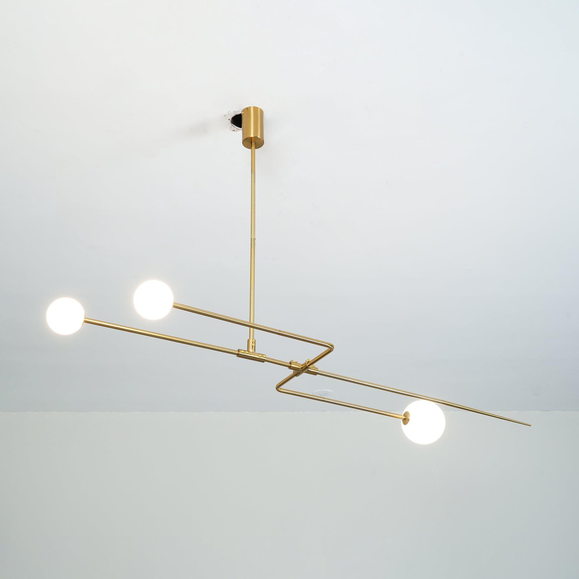 Lustra Lustre Mobile Noir Minimaliste