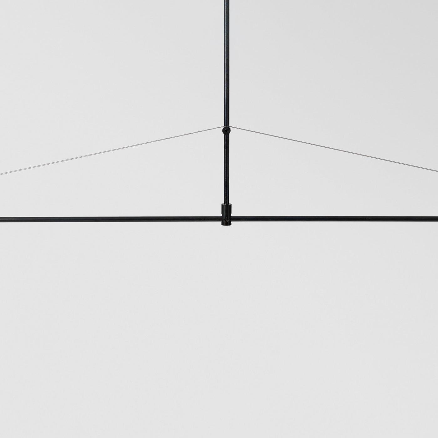 Lustra Lustre Mobile Noir Minimaliste