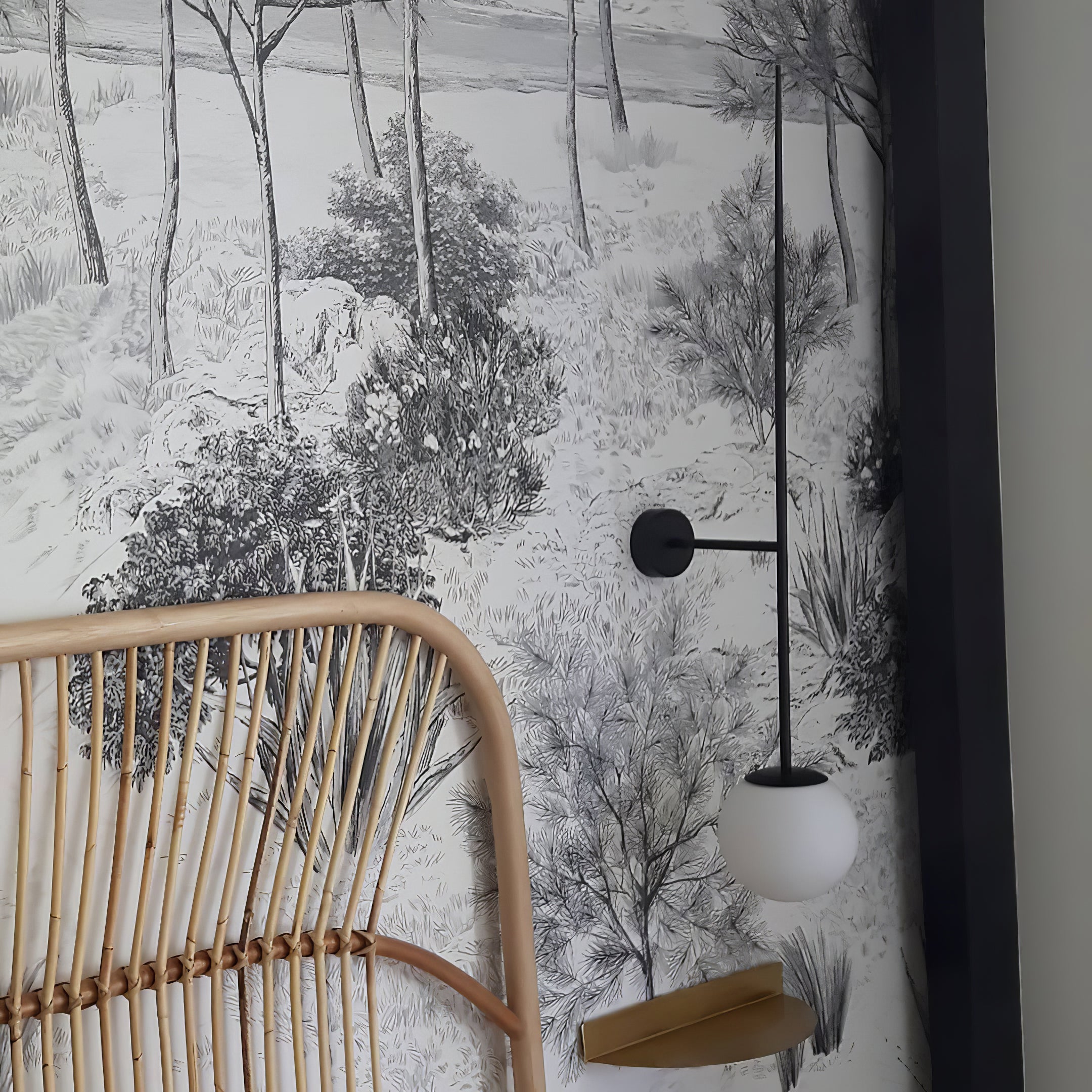 Gizmo Applique Murale Minimaliste en Verre