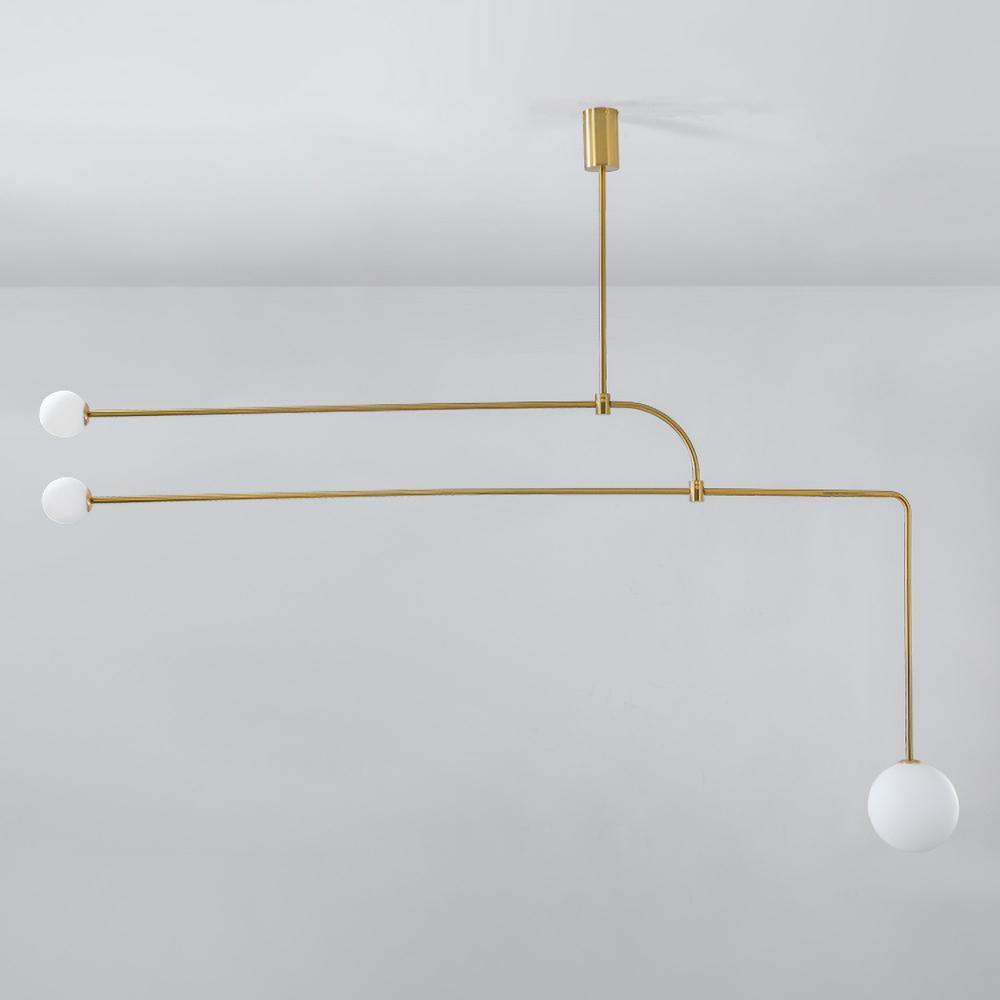 Lustra Lustre Mobile Noir Minimaliste