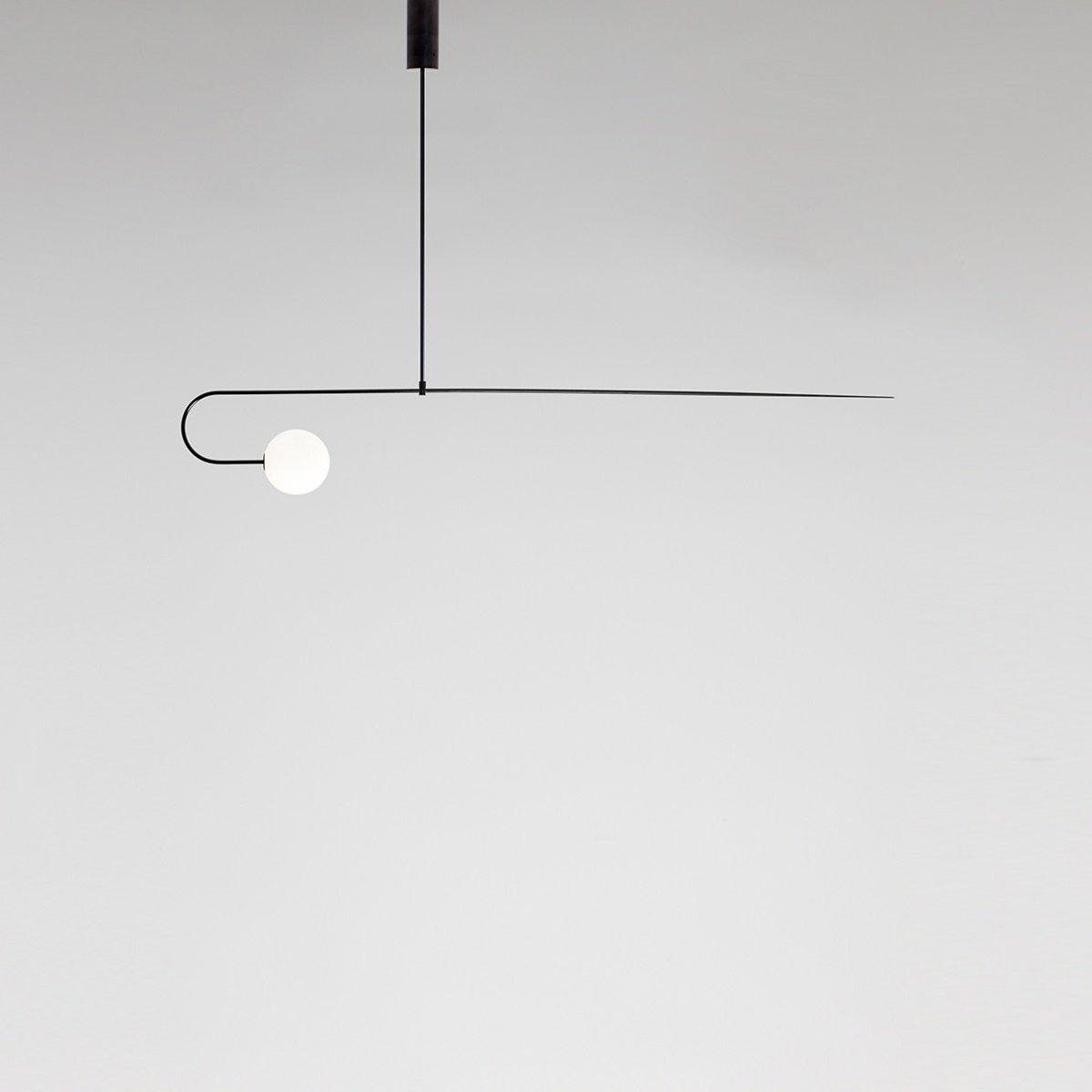 Lustra Lustre Mobile Noir Minimaliste
