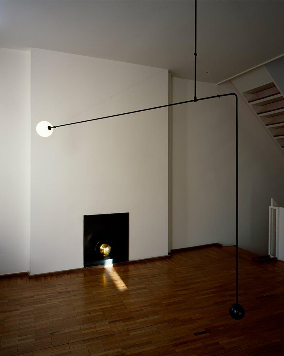 Lustra Lustre Mobile Noir Minimaliste