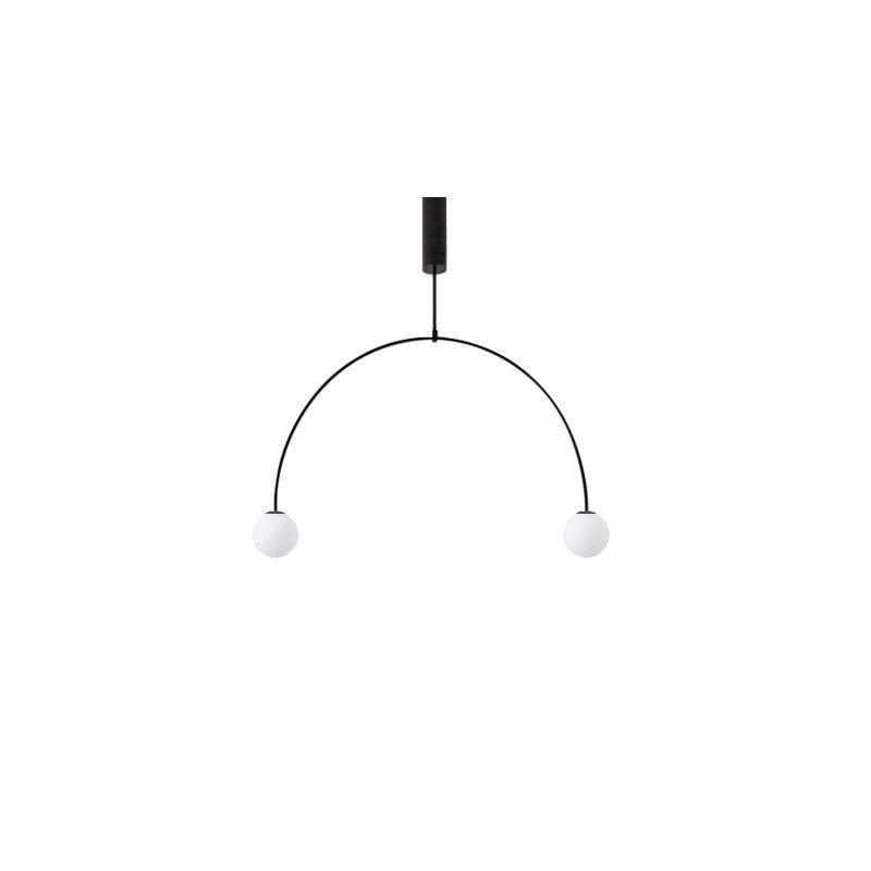 Lustra Lustre Mobile Noir Minimaliste
