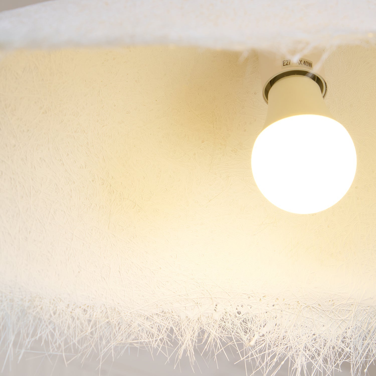 Lustra Suspension en Travertin Pierre Naturelle