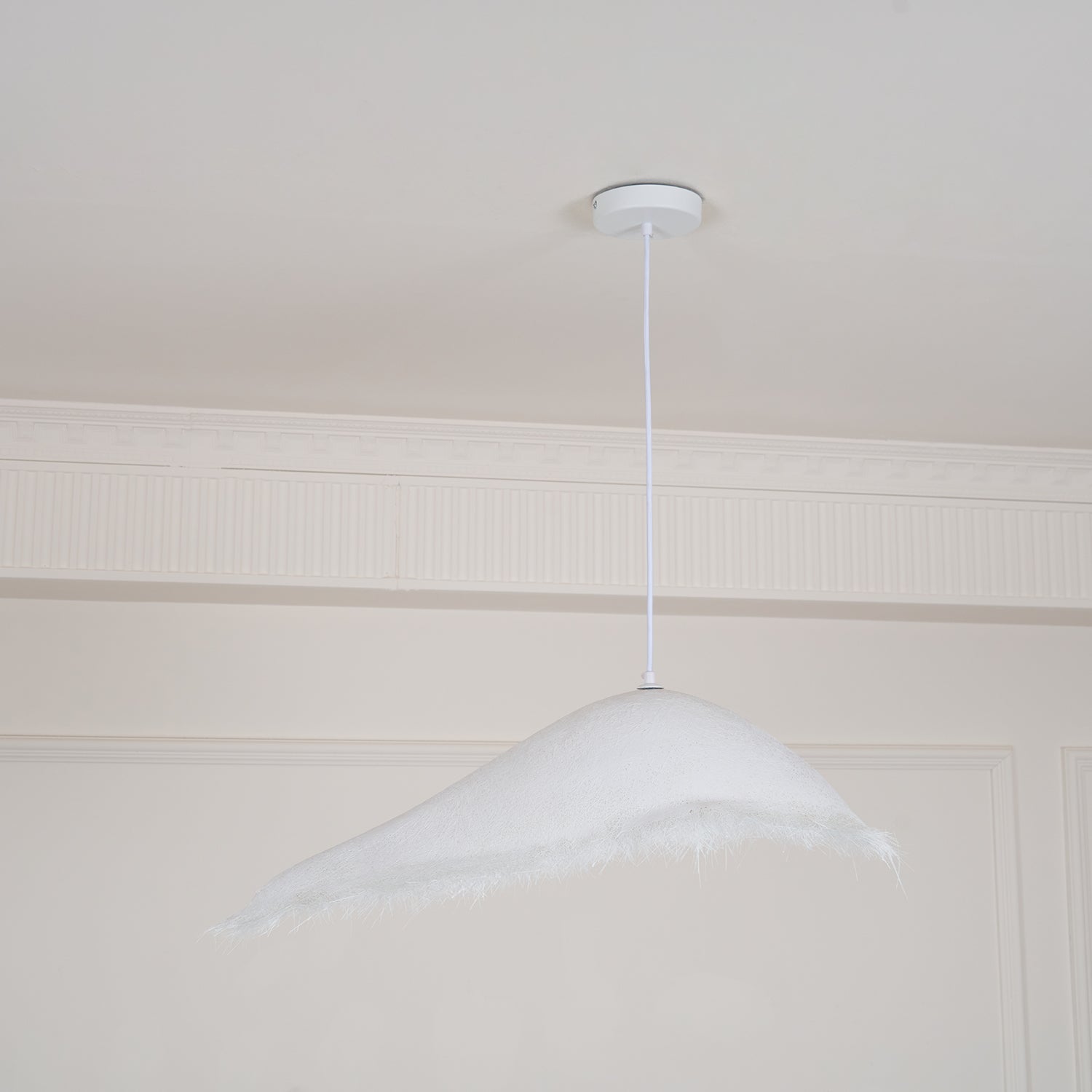 Lustra Suspension en Travertin Pierre Naturelle