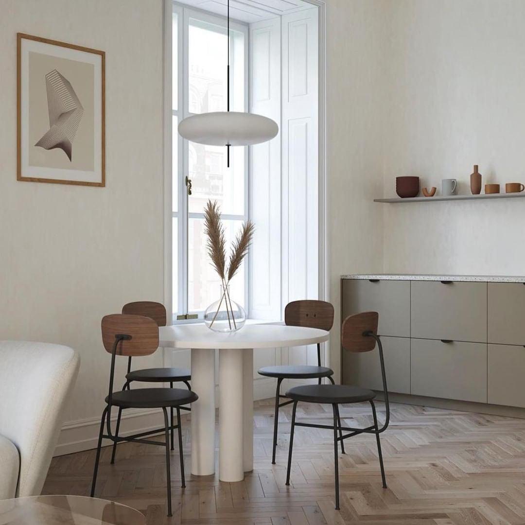 Lustra Suspension Noir Peint Réuni pour Salon