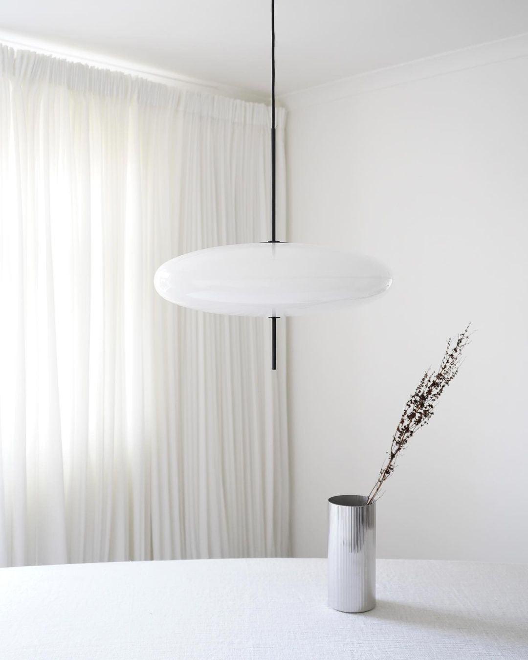 Lustra Suspension Noir Peint Réuni pour Salon