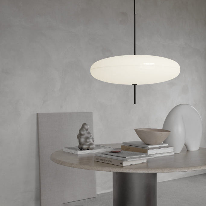 Lustra Suspension Noir Peint Réuni pour Salon