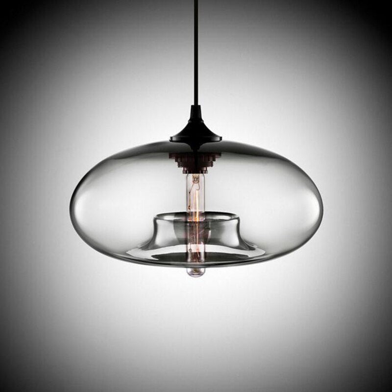 Lurea Lampes Suspendues en Verre Modernes Nordiques Chambre à Coucher