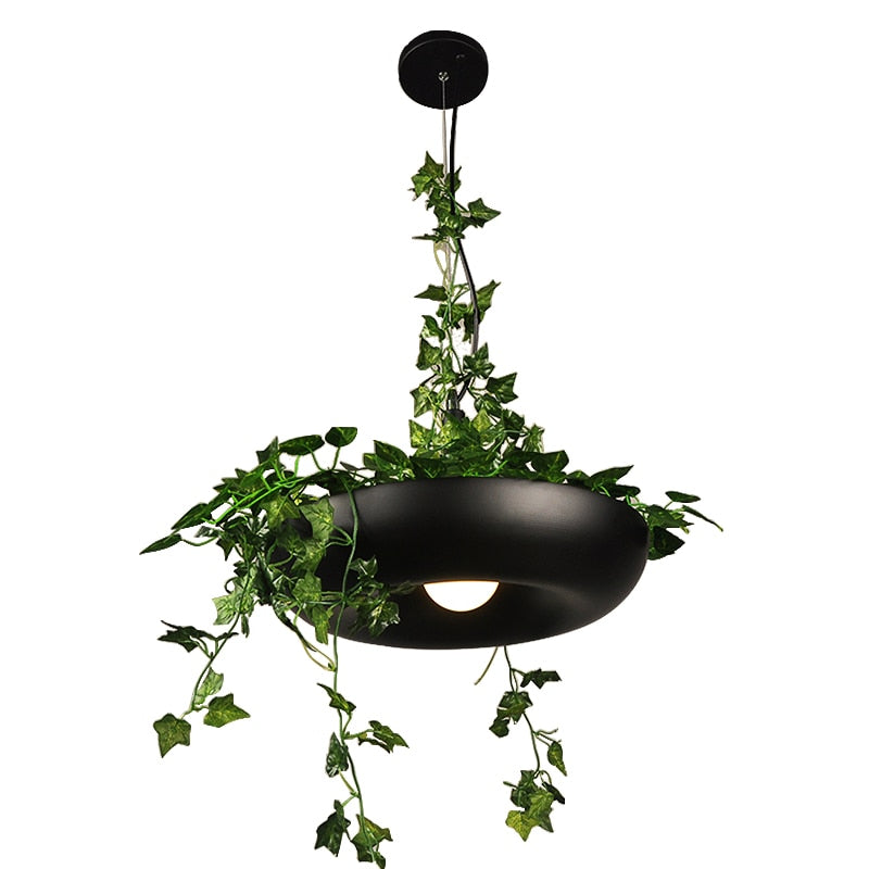 Ritta Luminaires suspension  Pot De Fleurs De Jardin Suspendu En Métal Pour Le Balcon