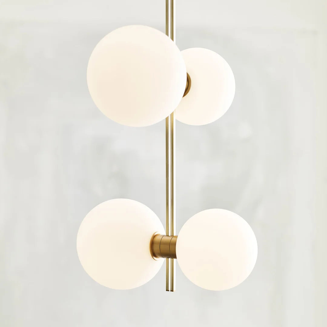 Zelirila Lampe Suspendue En Verre Sur Rail Art Premium Moderne