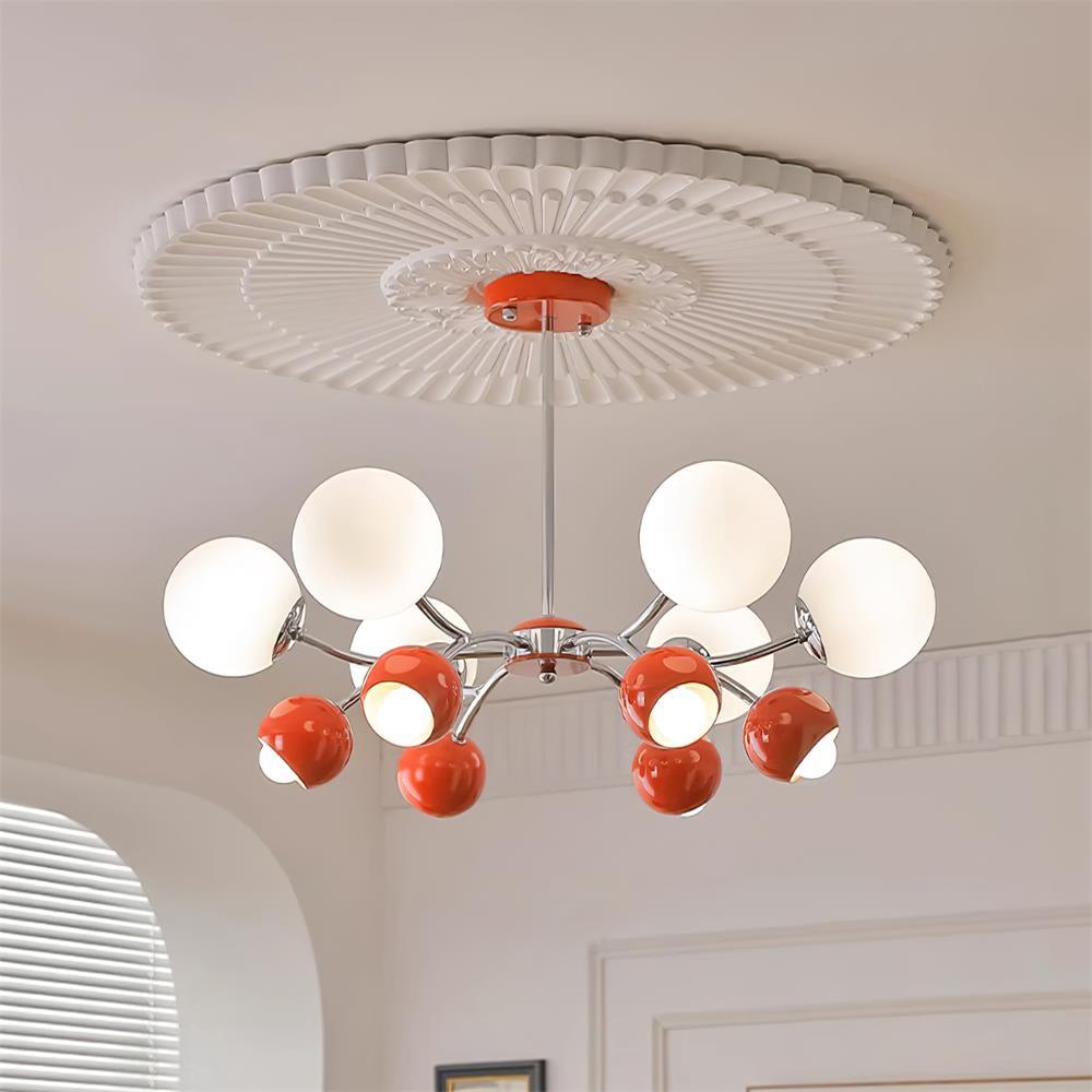 Lumi Lustre Minimaliste en Verre
