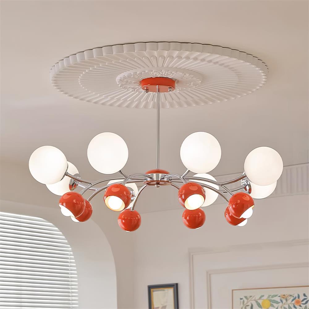 Lumi Lustre Minimaliste en Verre