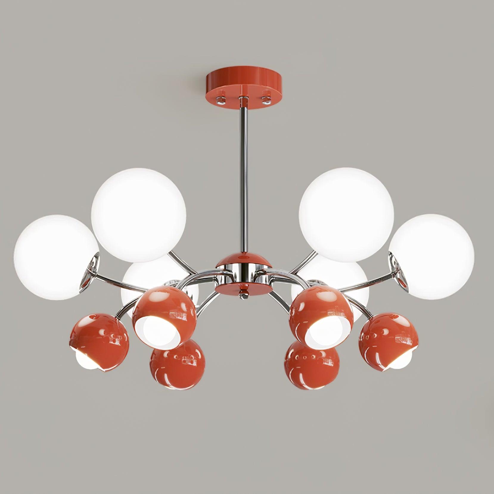Lumi Lustre Minimaliste en Verre