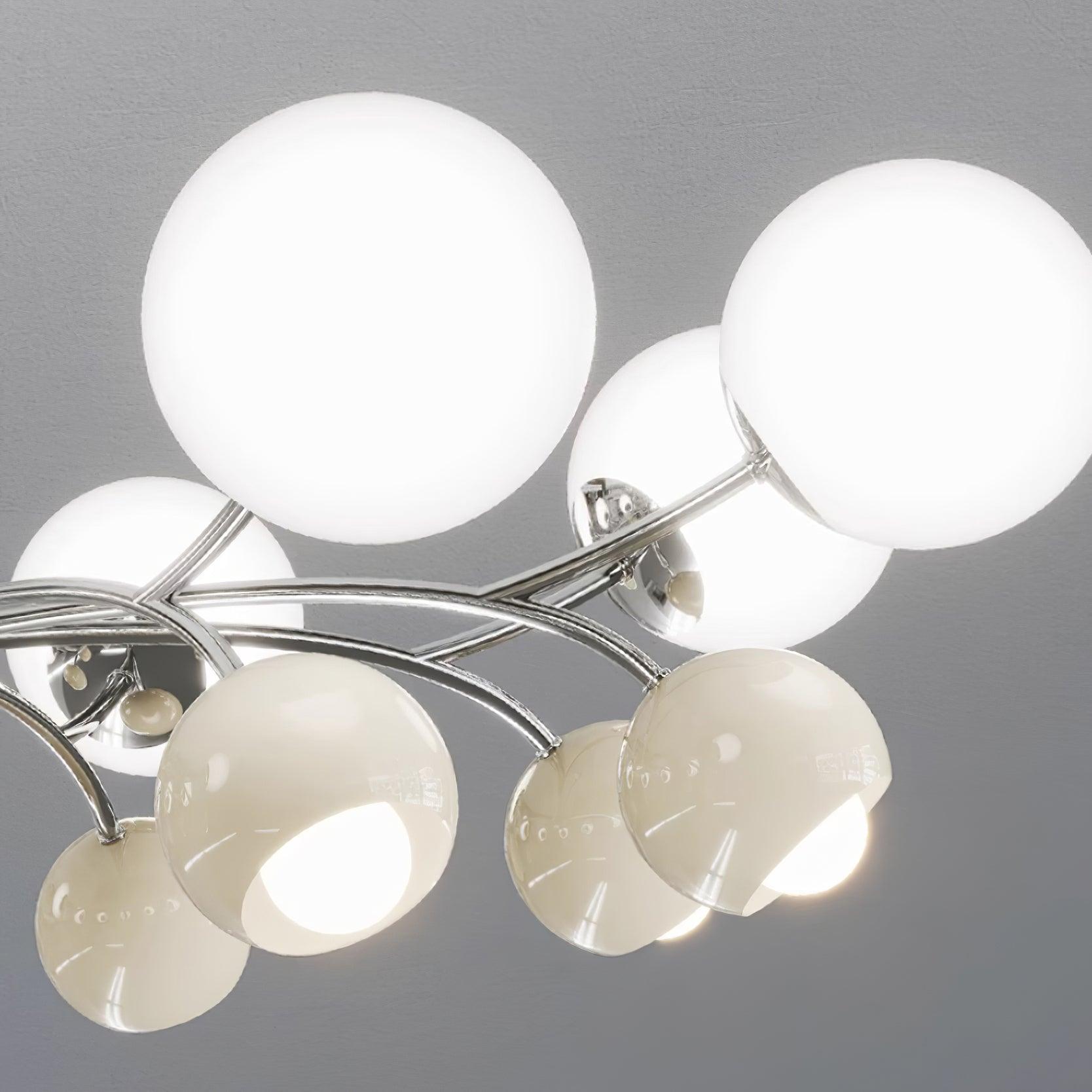 Lumi Lustre Minimaliste en Verre