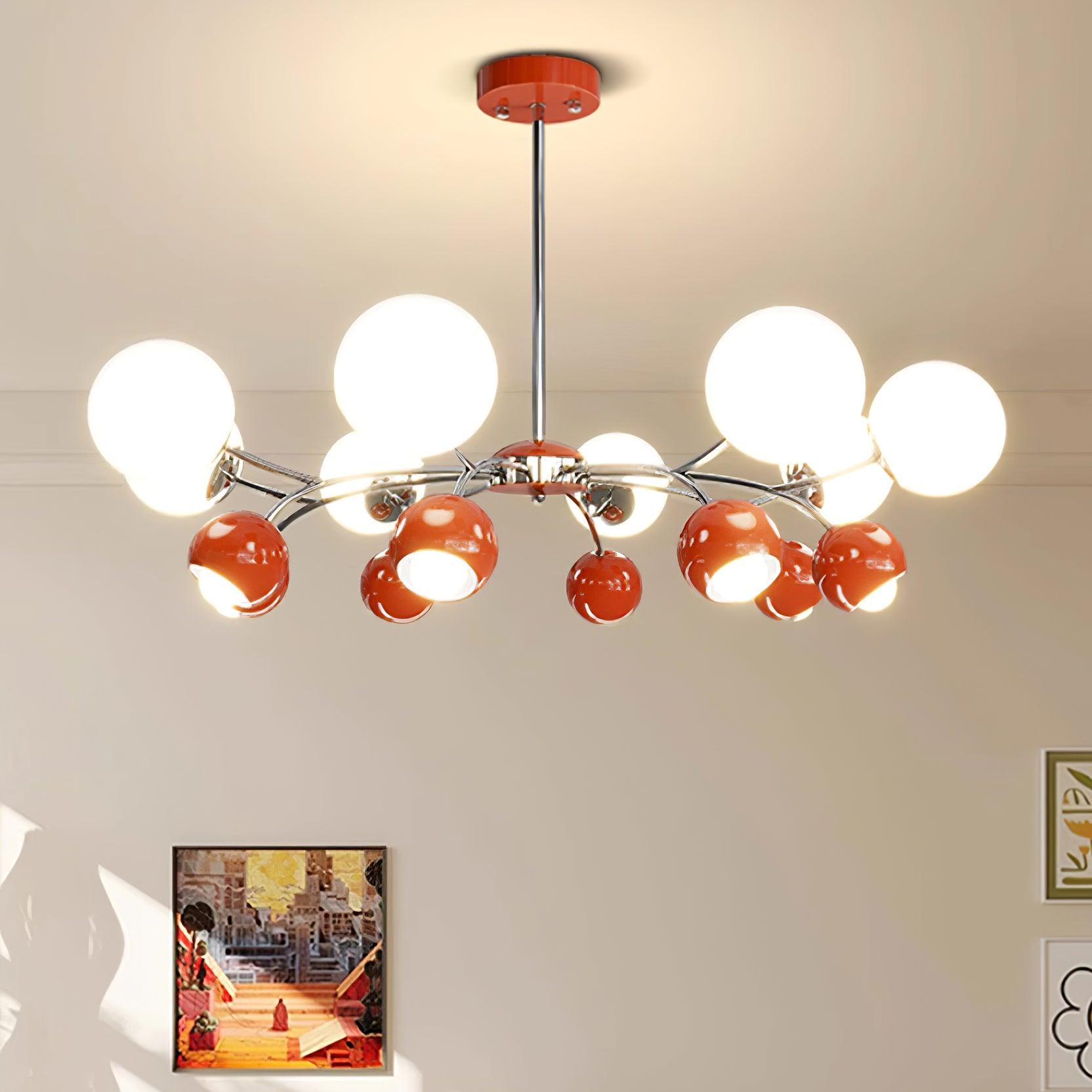 Lumi Lustre Minimaliste en Verre