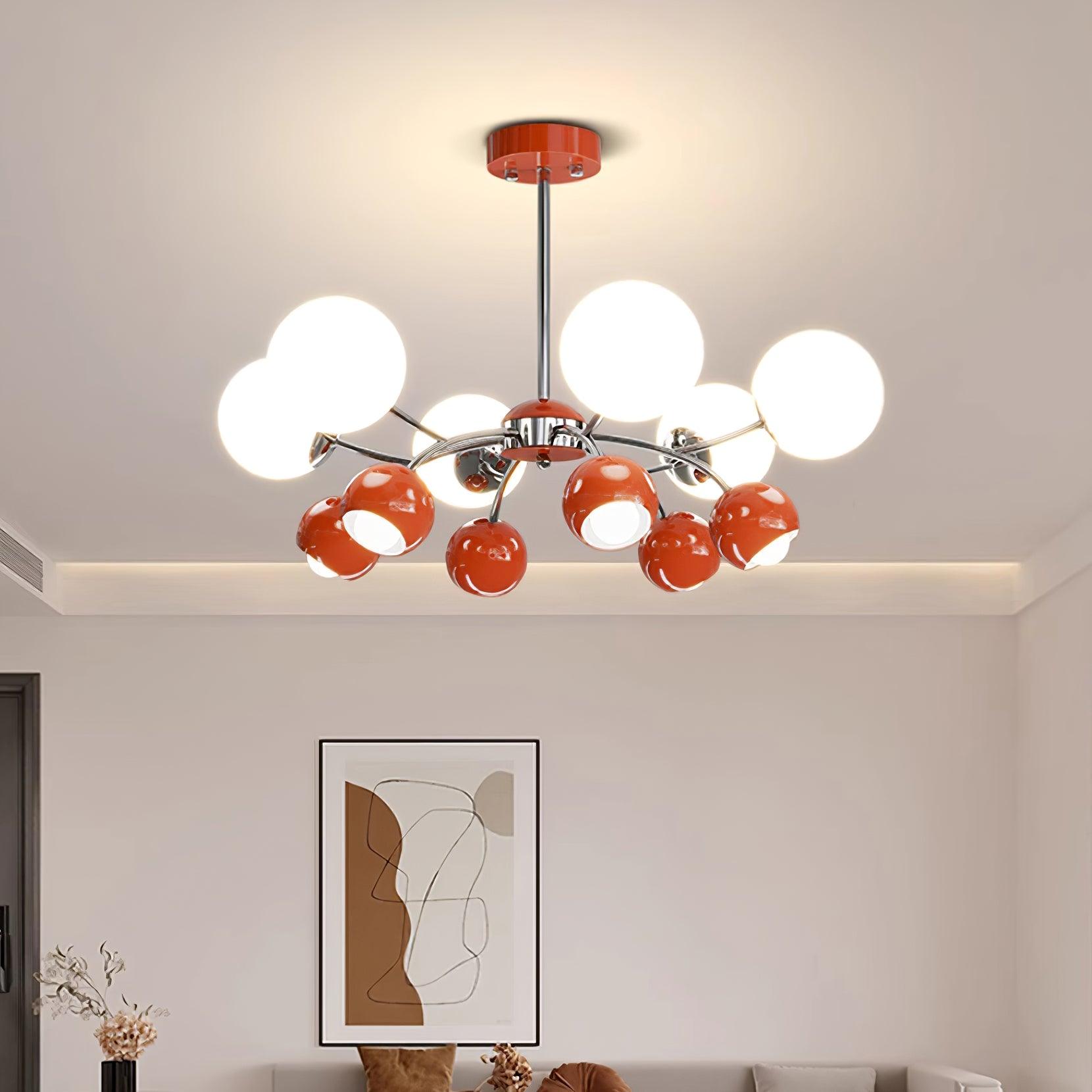 Lumi Lustre Minimaliste en Verre