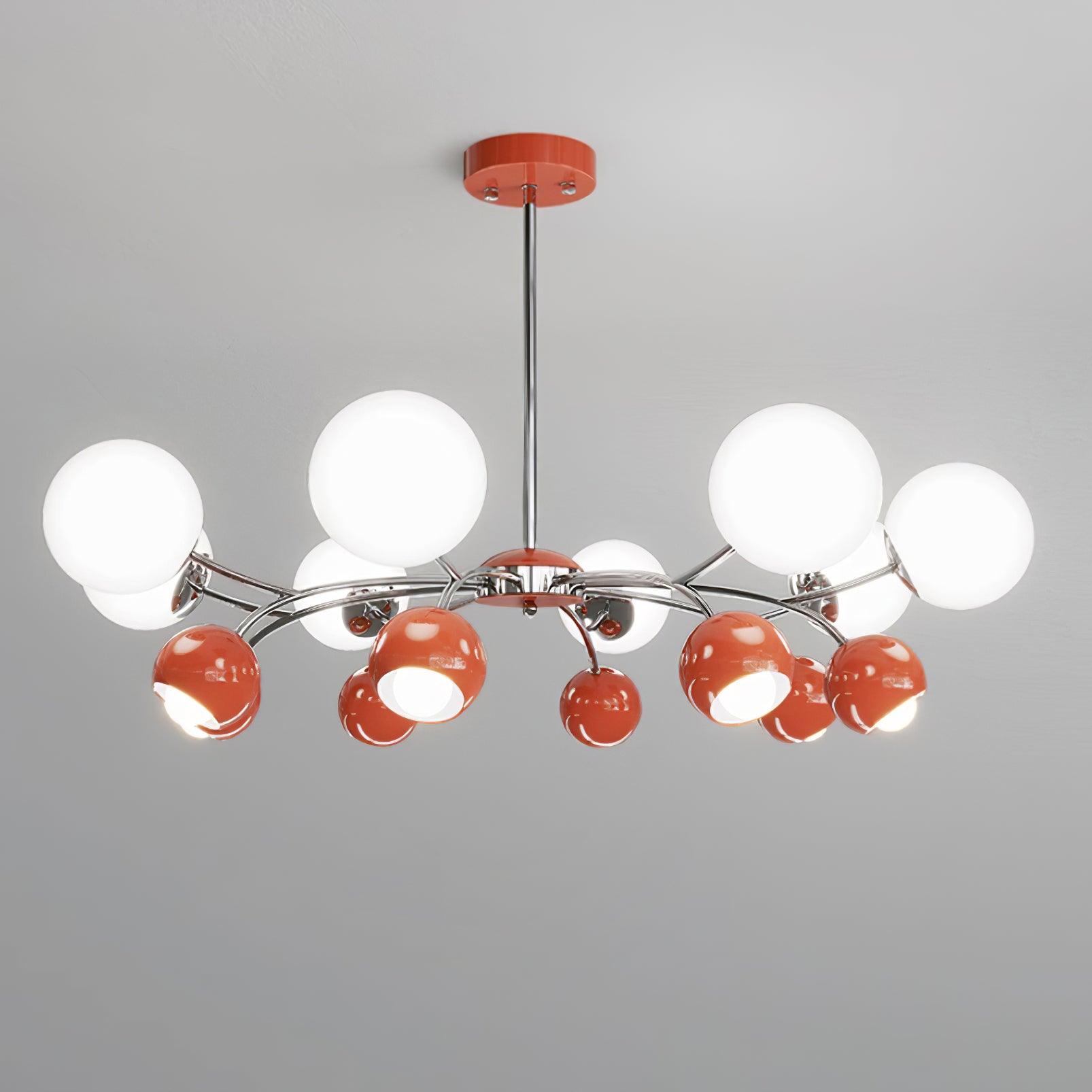 Lumi Lustre Minimaliste en Verre