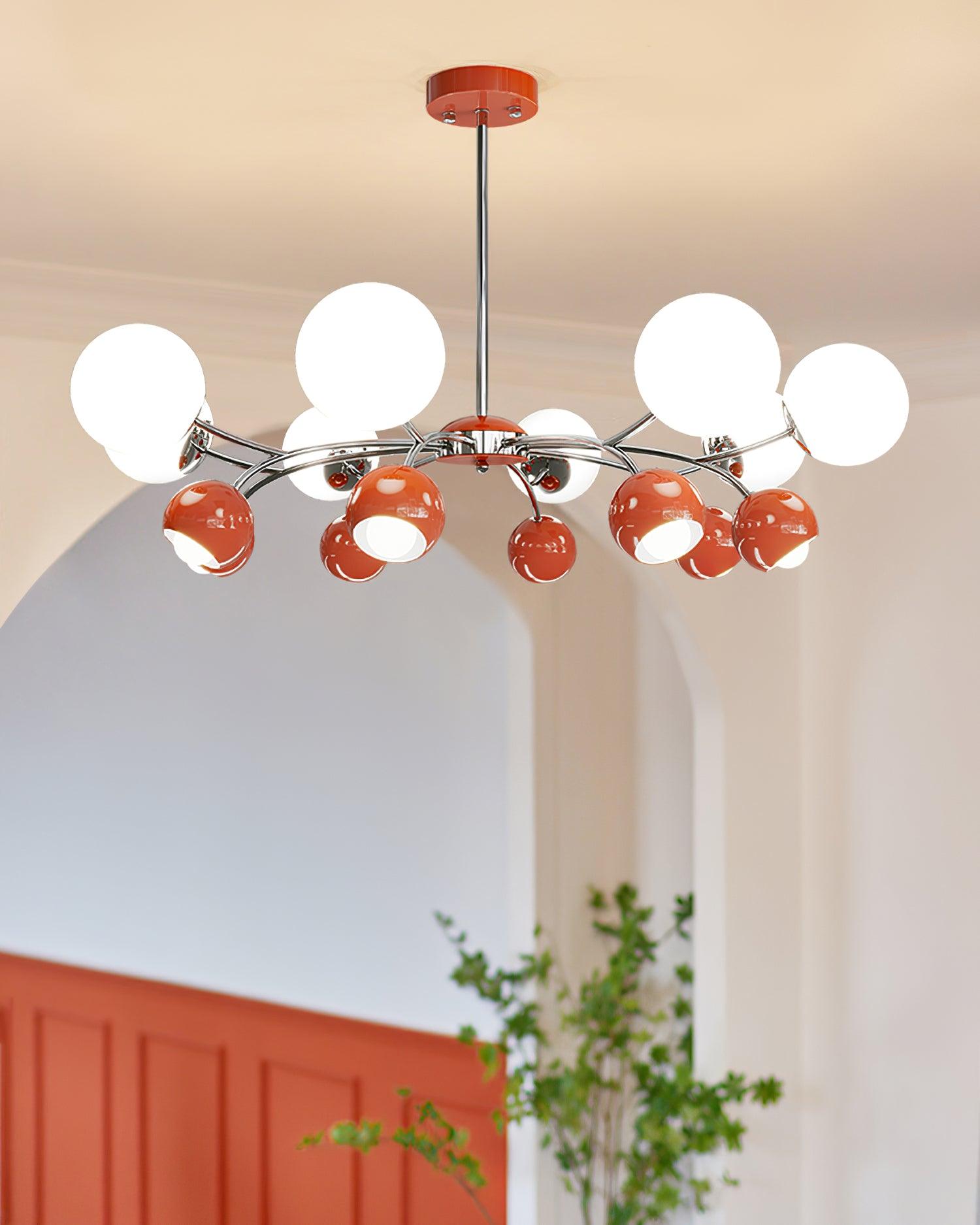 Lumi Lustre Minimaliste en Verre