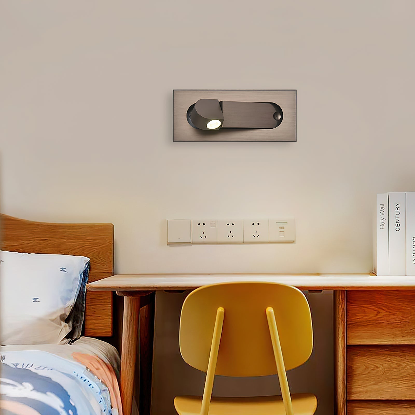 Lustra Lampe De Lecture Moderne LED Ajustable Pour Chevet