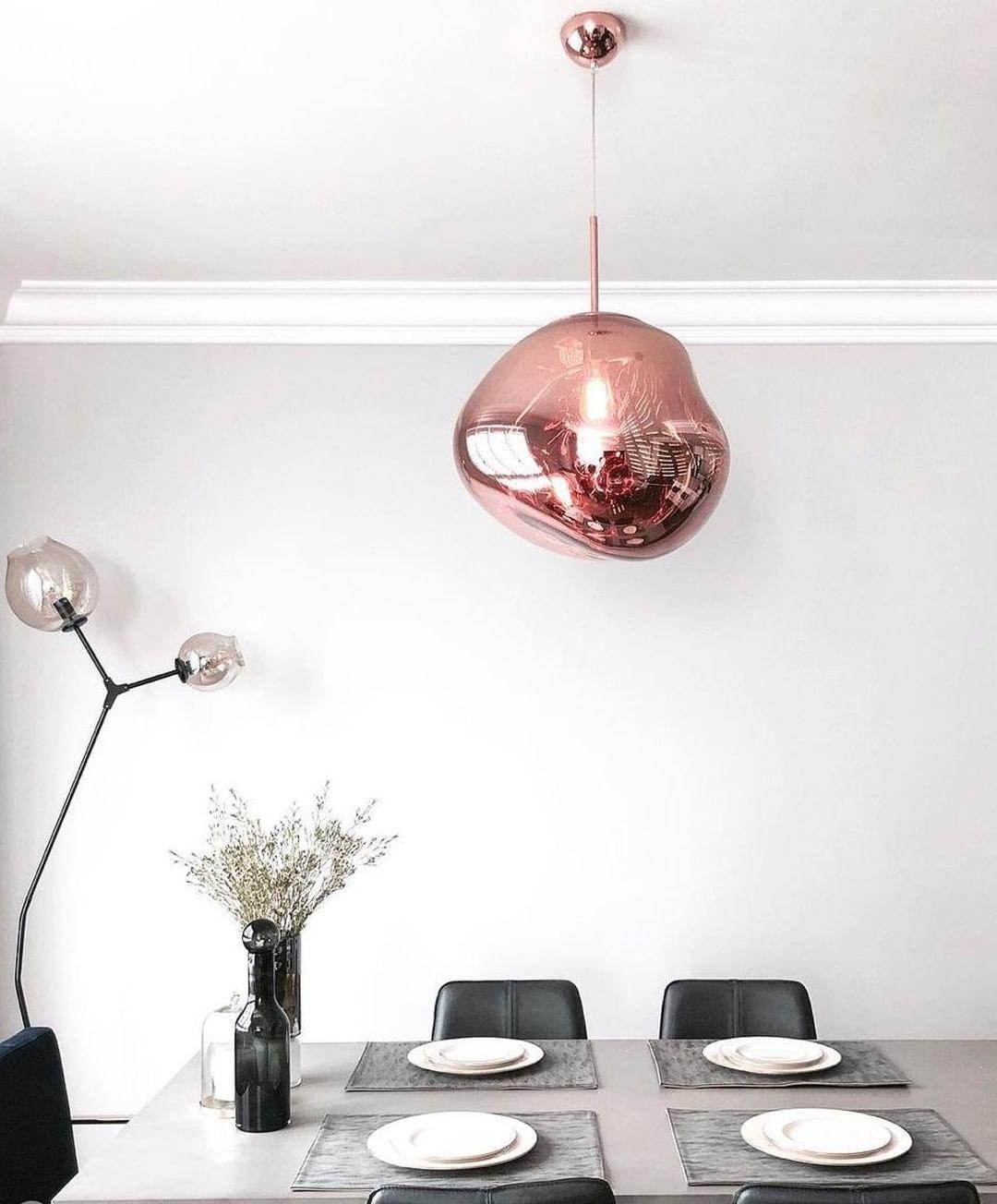Lustra Suspension Luminaire Moderne Lava Acrylique