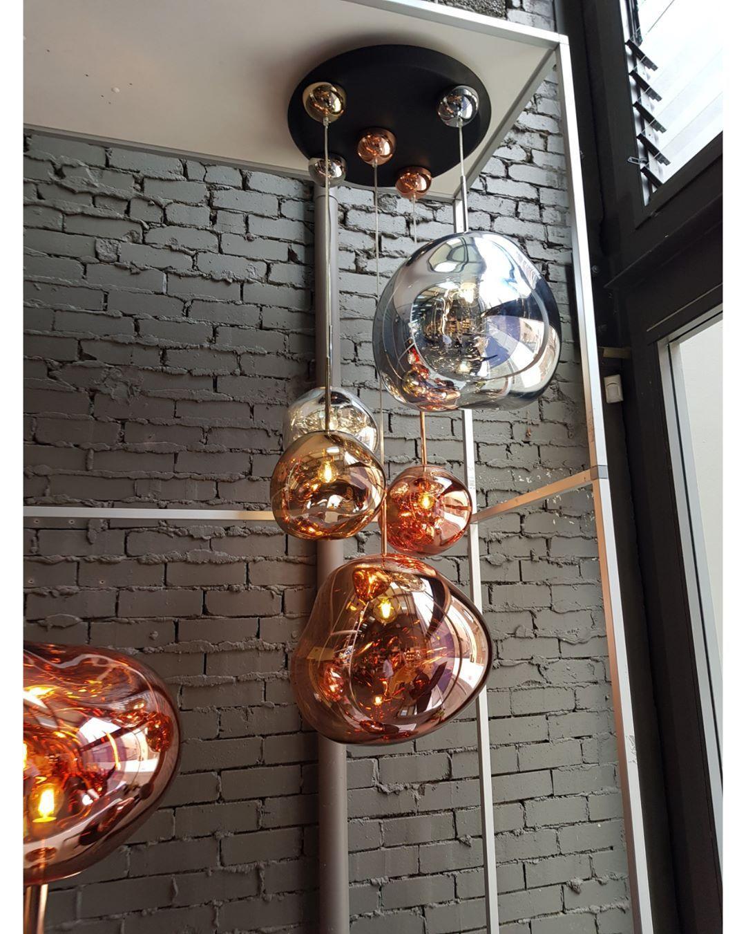Lustra Suspension Luminaire Moderne Lava Acrylique