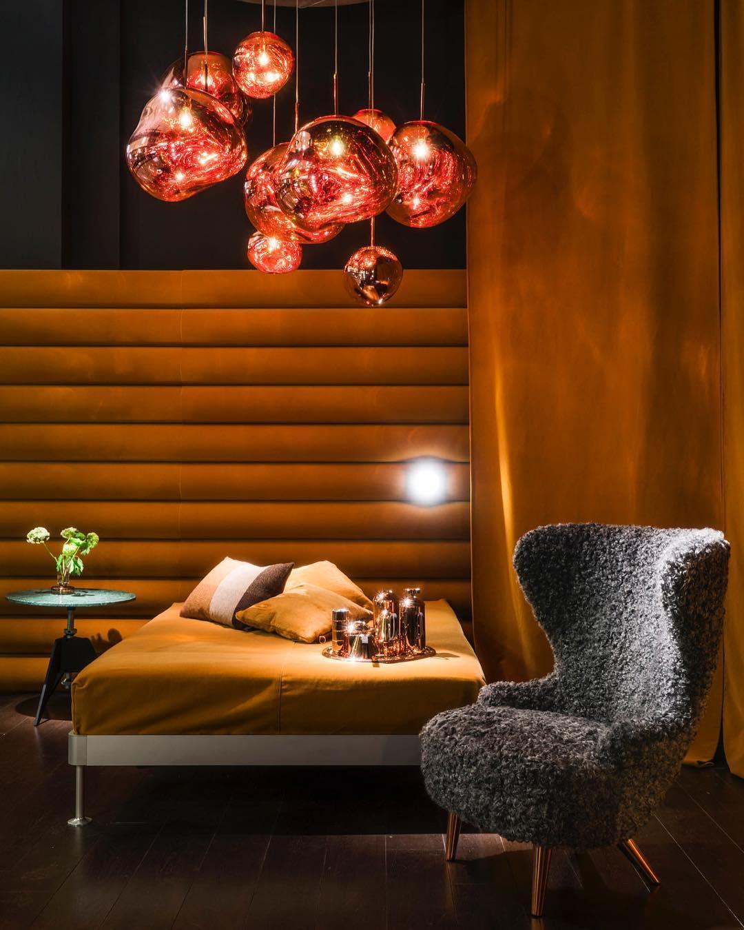 Lustra Suspension Luminaire Moderne Lava Acrylique