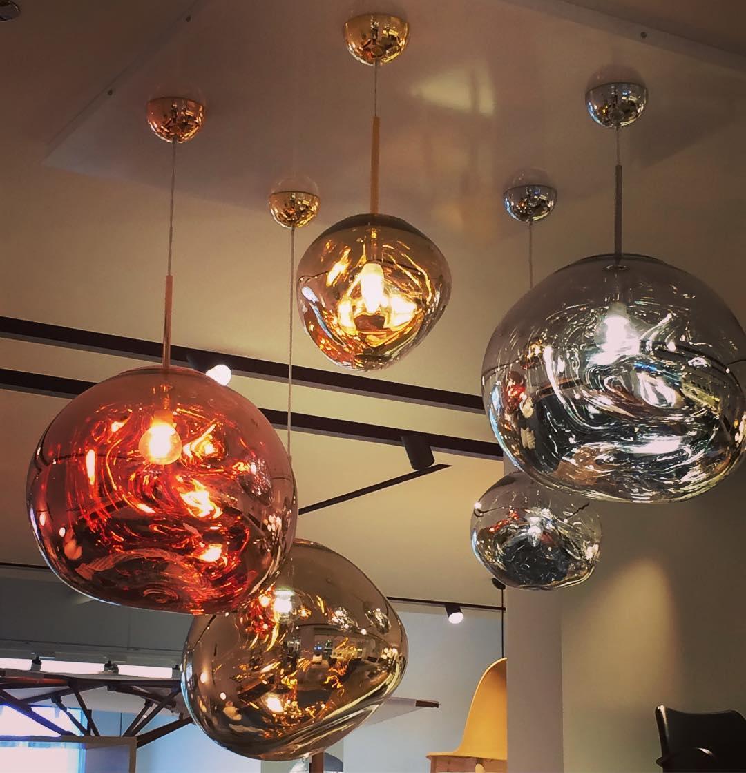 Lustra Suspension Luminaire Moderne Lava Acrylique