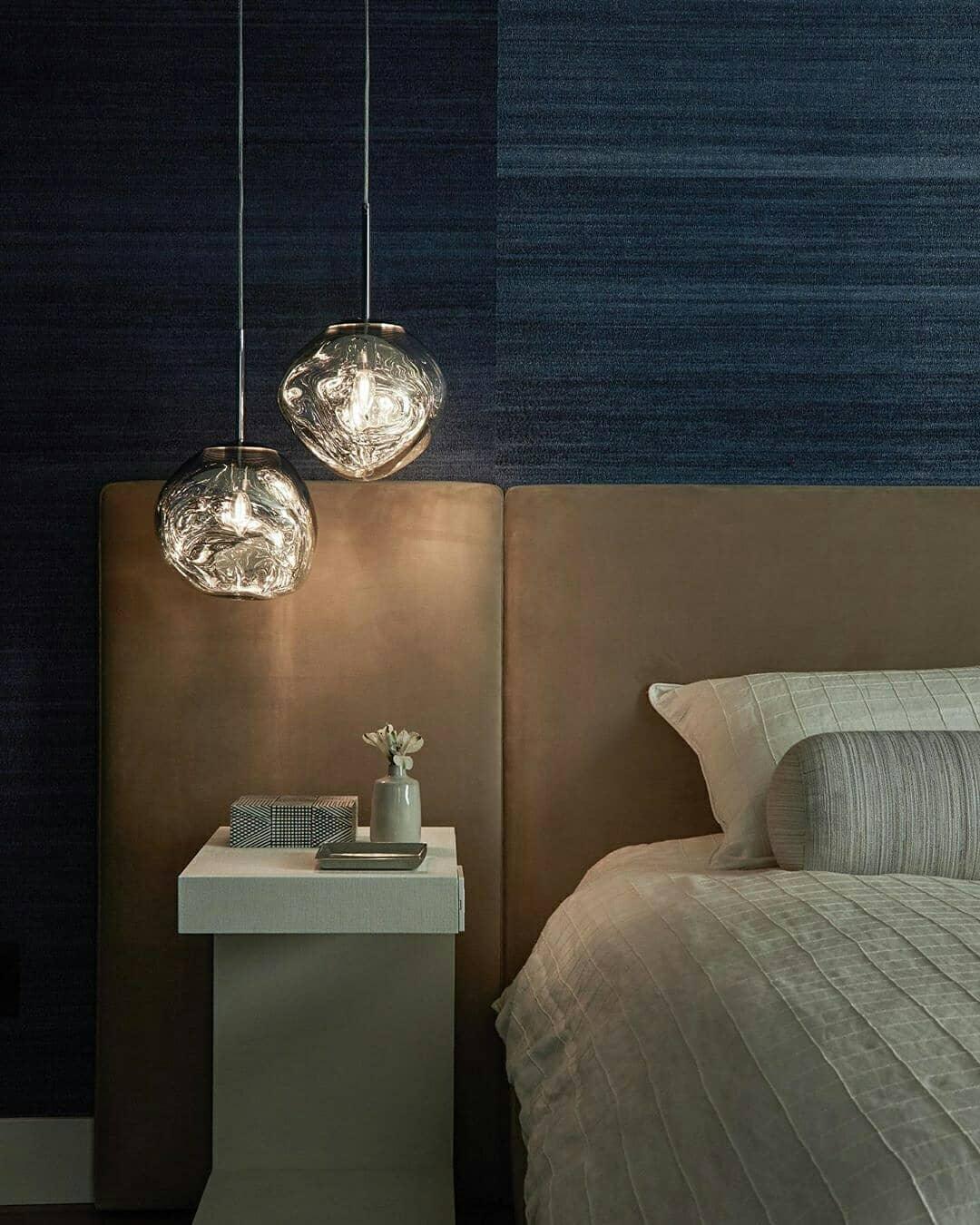 Lustra Suspension Luminaire Moderne Lava Acrylique