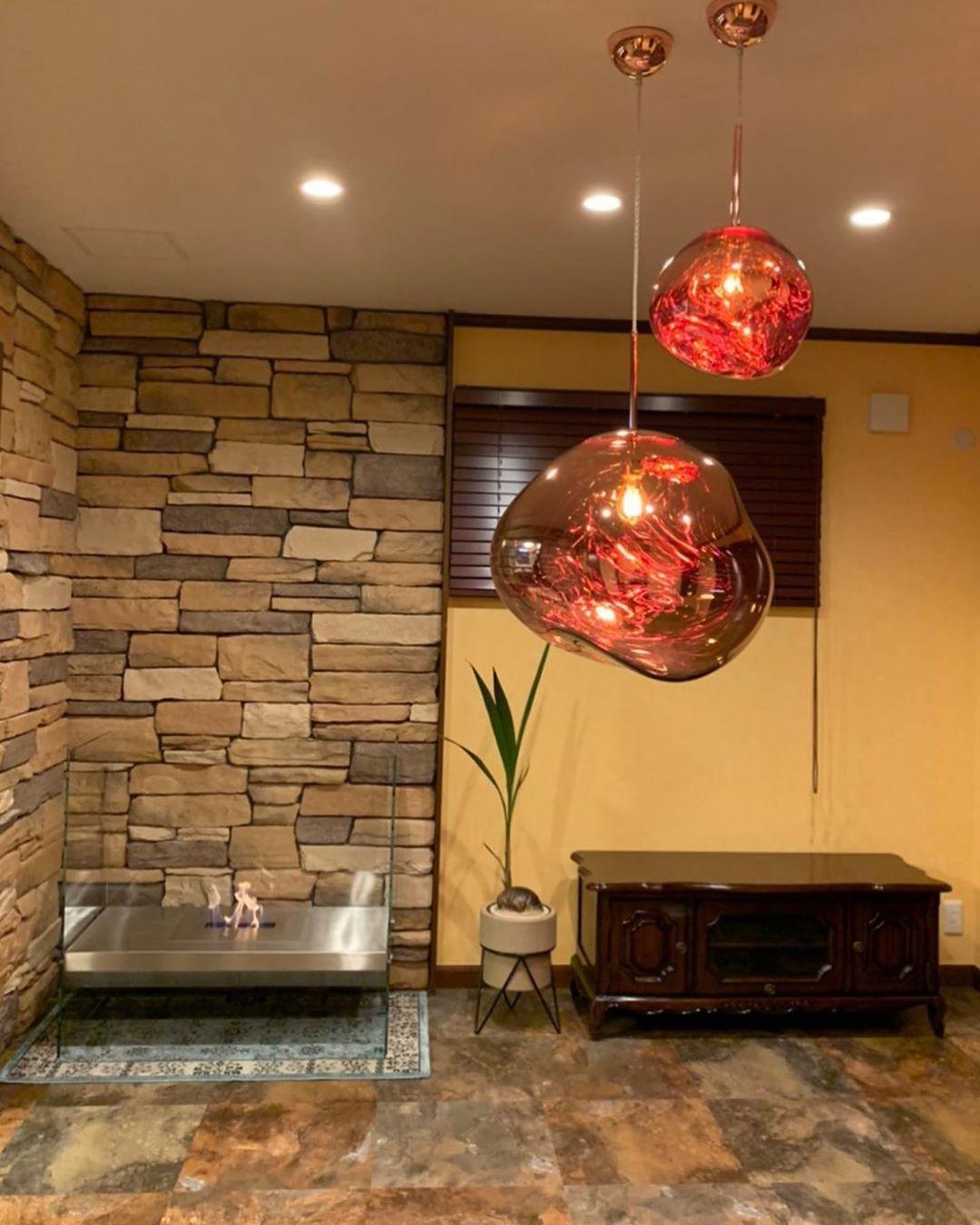Lustra Suspension Luminaire Moderne Lava Acrylique