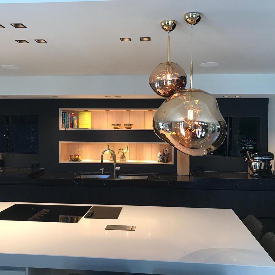 Lustra Suspension Luminaire Moderne Lava Acrylique