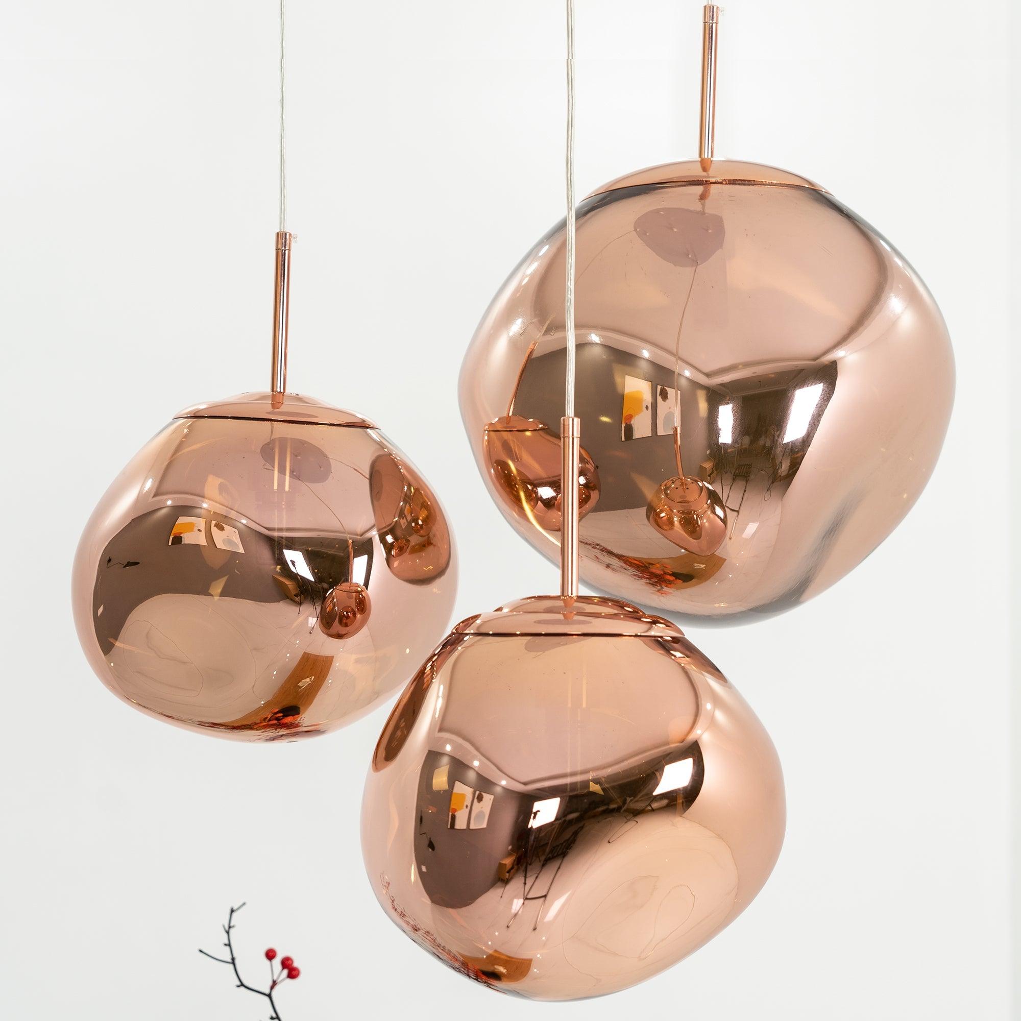 Lustra Suspension Luminaire Moderne Lava Acrylique